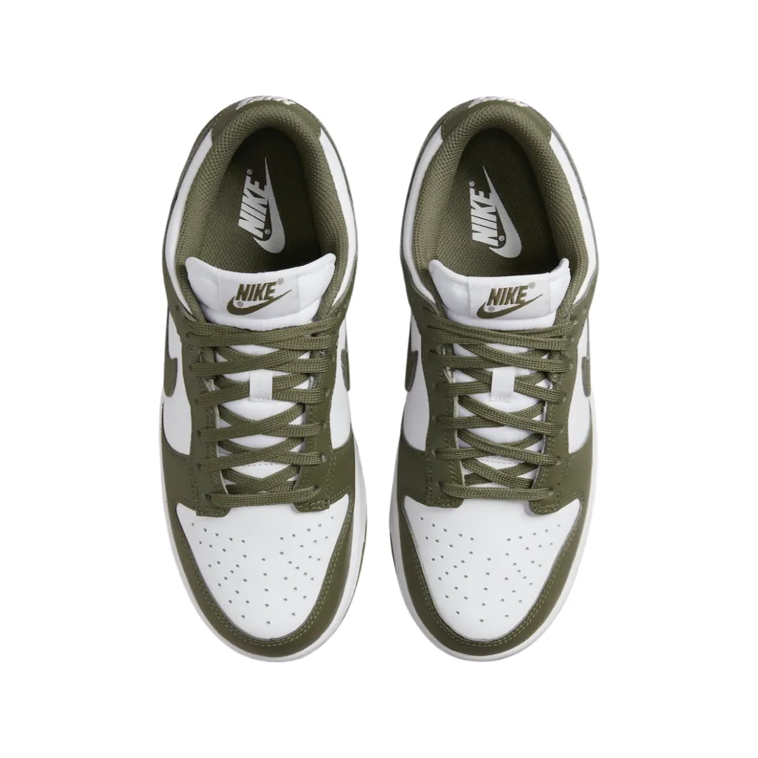 Nike Women's Dunk Low White Medium Olive White Nike Dunk