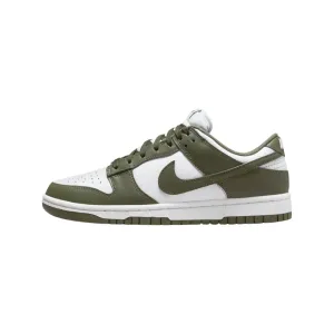 Nike Women's Dunk Low White Medium Olive White Nike Dunk