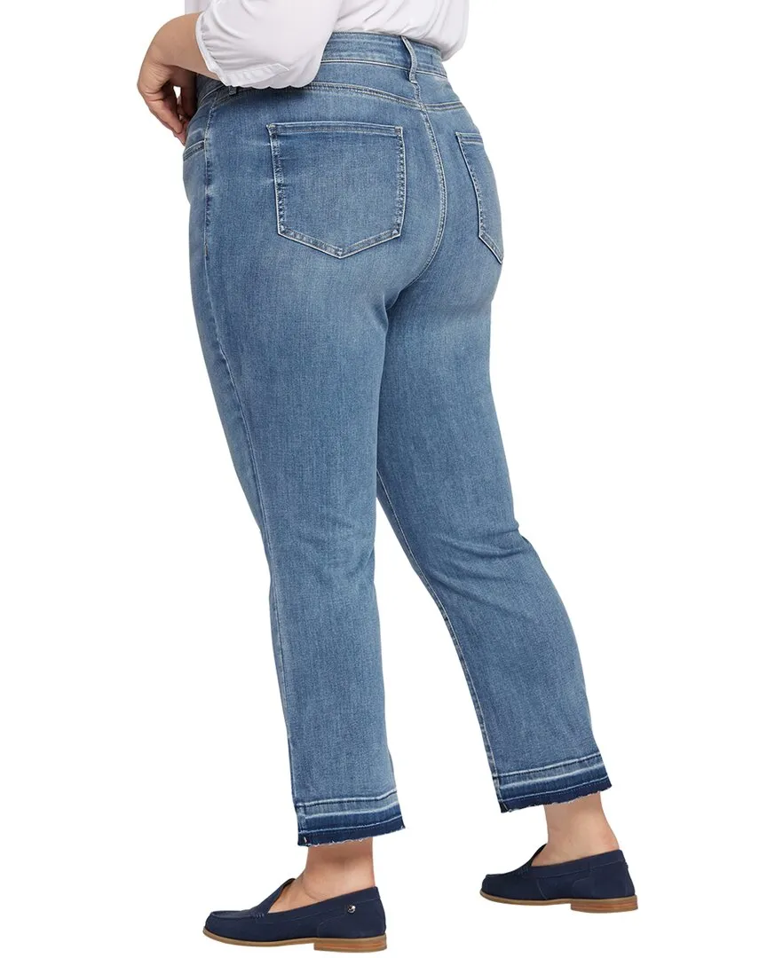 NYDJ Plus Marilyn Fantasy High-Rise Ankle Jean