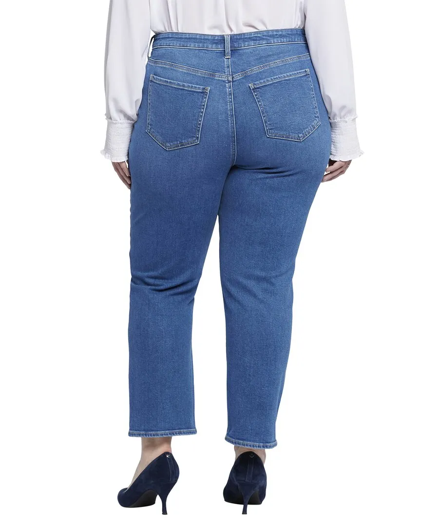 NYDJ Plus Relaxed Rockford Ankle Square Jean