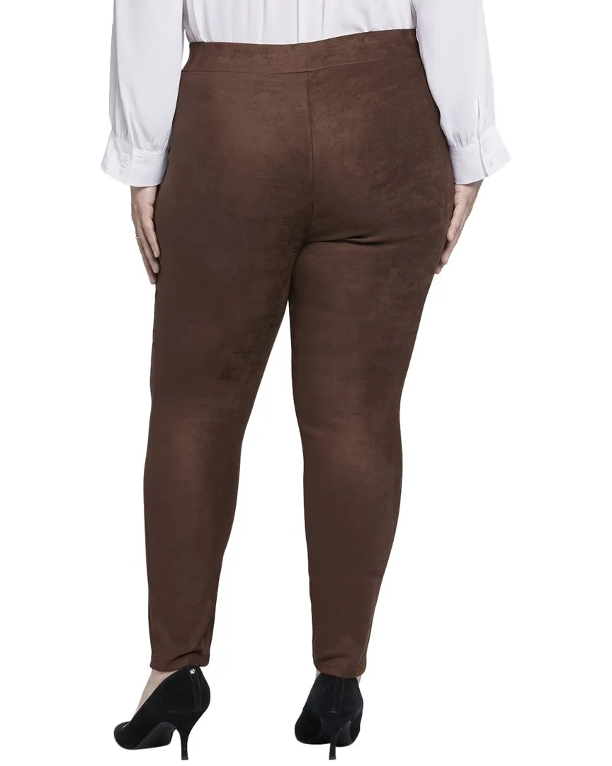 NYDJ Plus Suede Dark Chocolate Jean