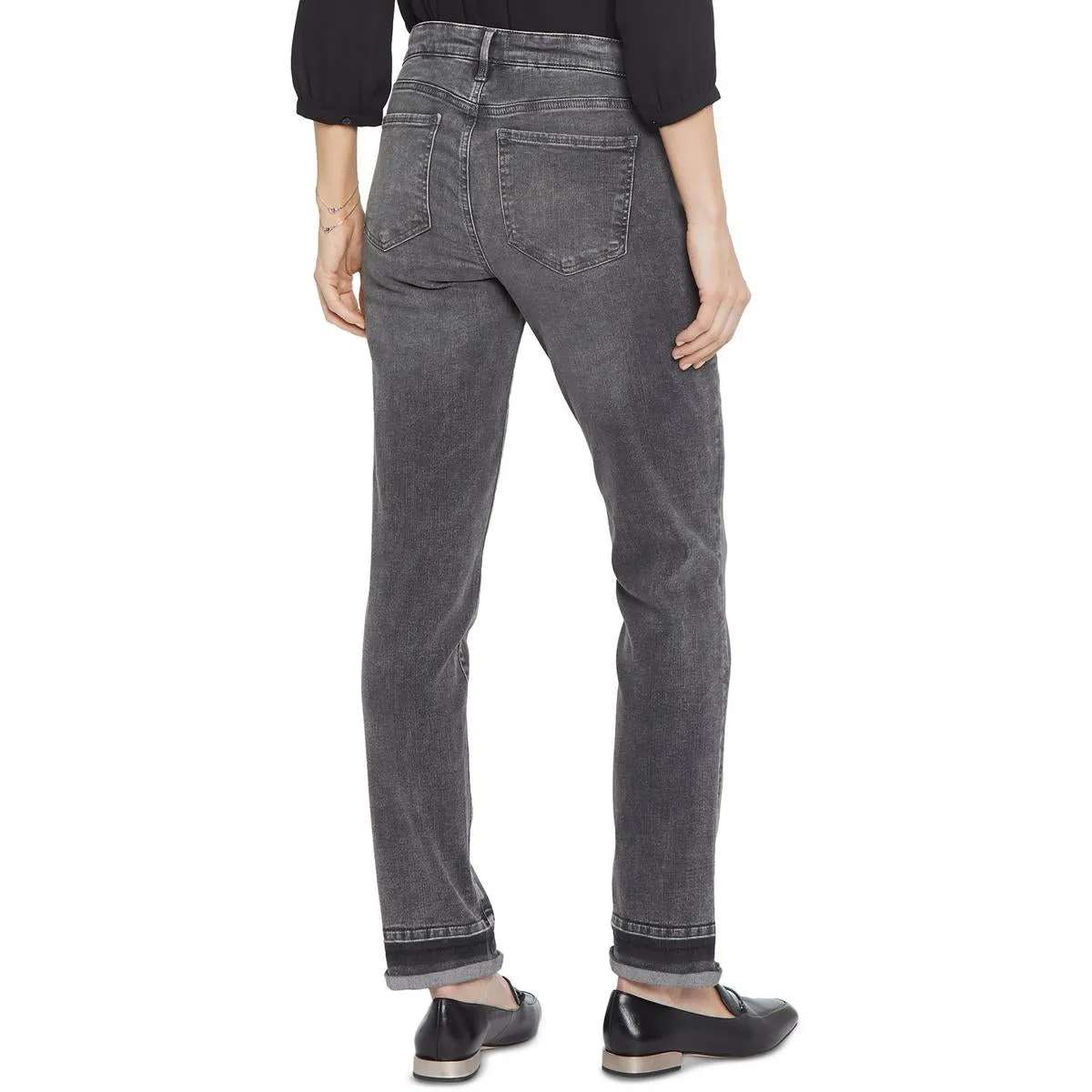 NYDJ Womens Denim Stretch Ankle Jeans
