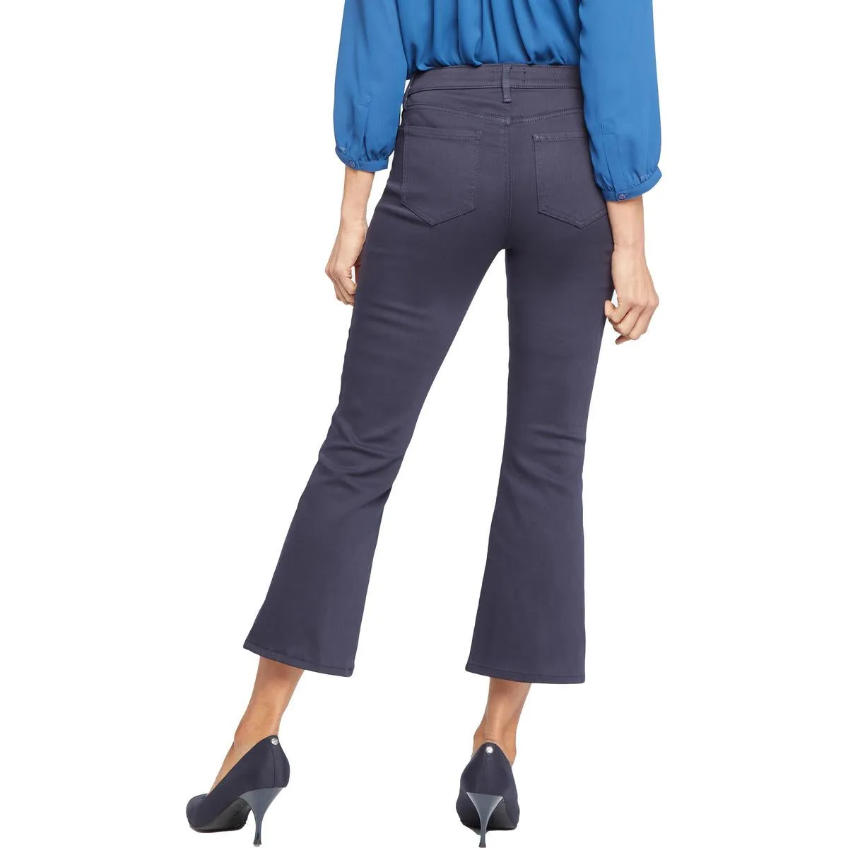 NYDJ Womens Fiona Tummy Slimming  Flared Jeans
