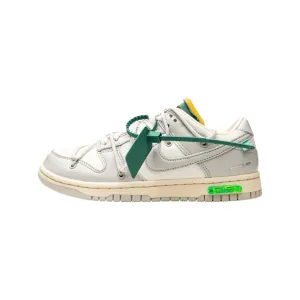 Off-White x Nike Dunk Low "Lot 42 of 50" Sail Neutral Grey Light Bone Nike Dunk
