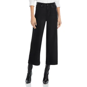 Paige Womens Anessa High Rise Shimmer Wide Leg Jeans