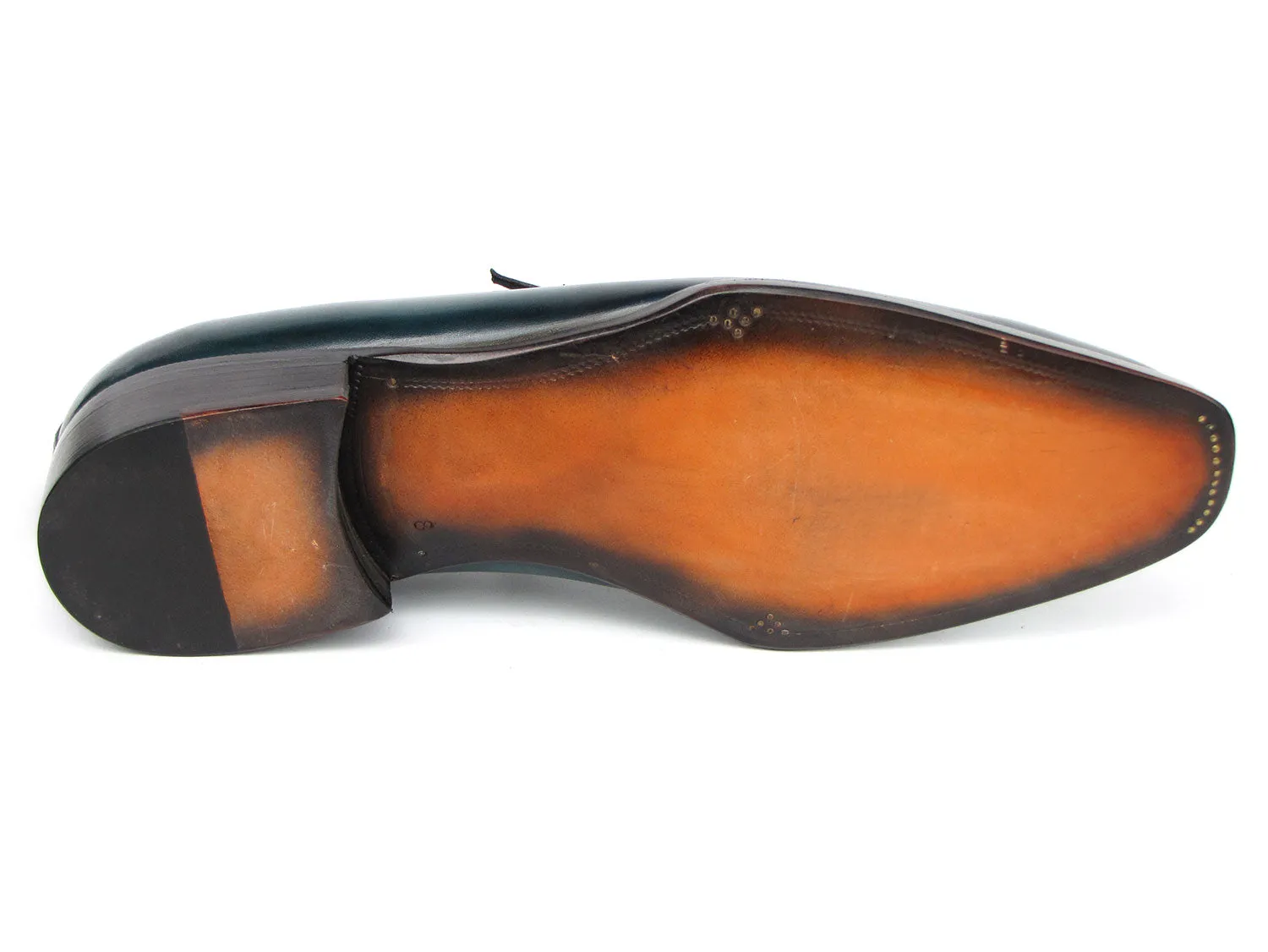 Paul Parkman Shoes Paul Parkman Men's Turquoise Patina Handmade Loafers