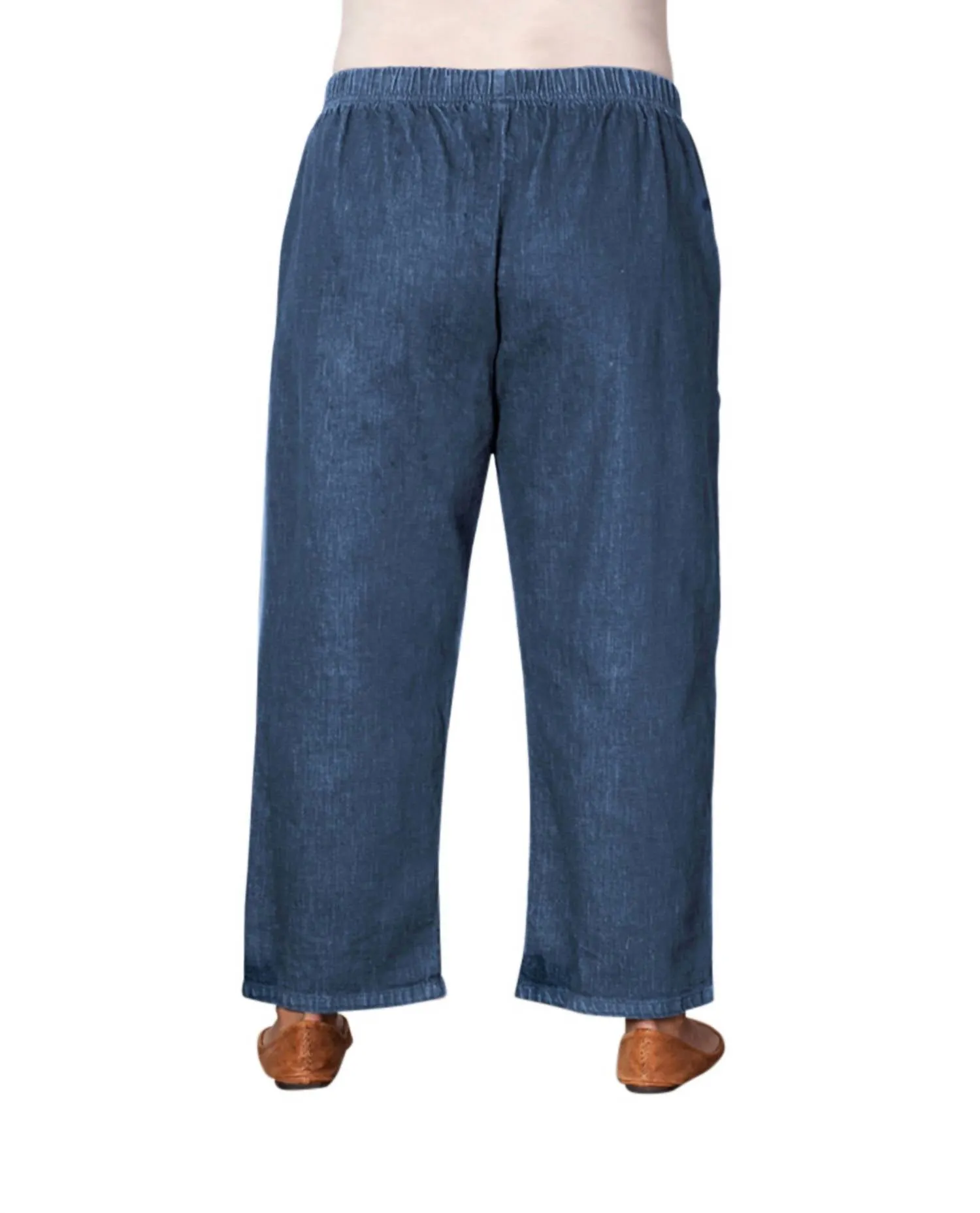 Plus Size Premium Wide Leg Denim Jeans In Medium Wash Denim