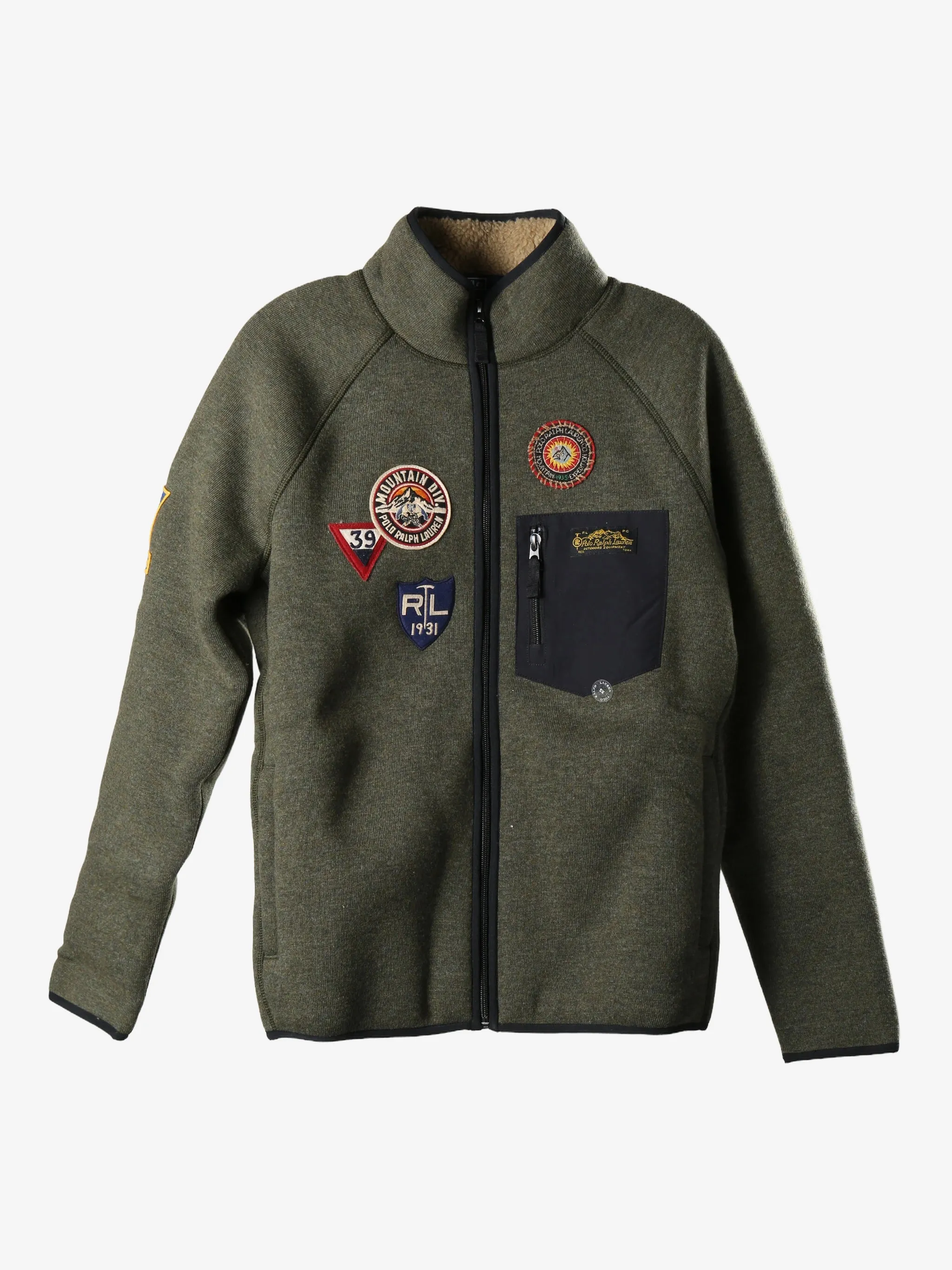 POLO RALPH LAUREN - Men Wool Blend Zip Jacket Clothing_polo-ralph-laure