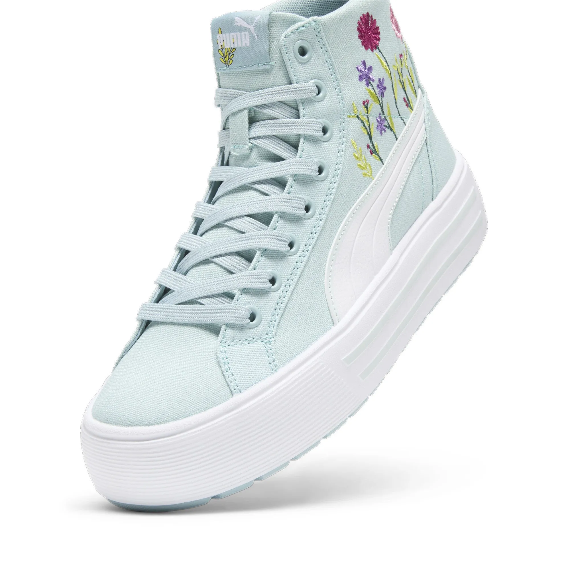 PUMA Women's Kaia 2.0 Mid Floral Sneakers