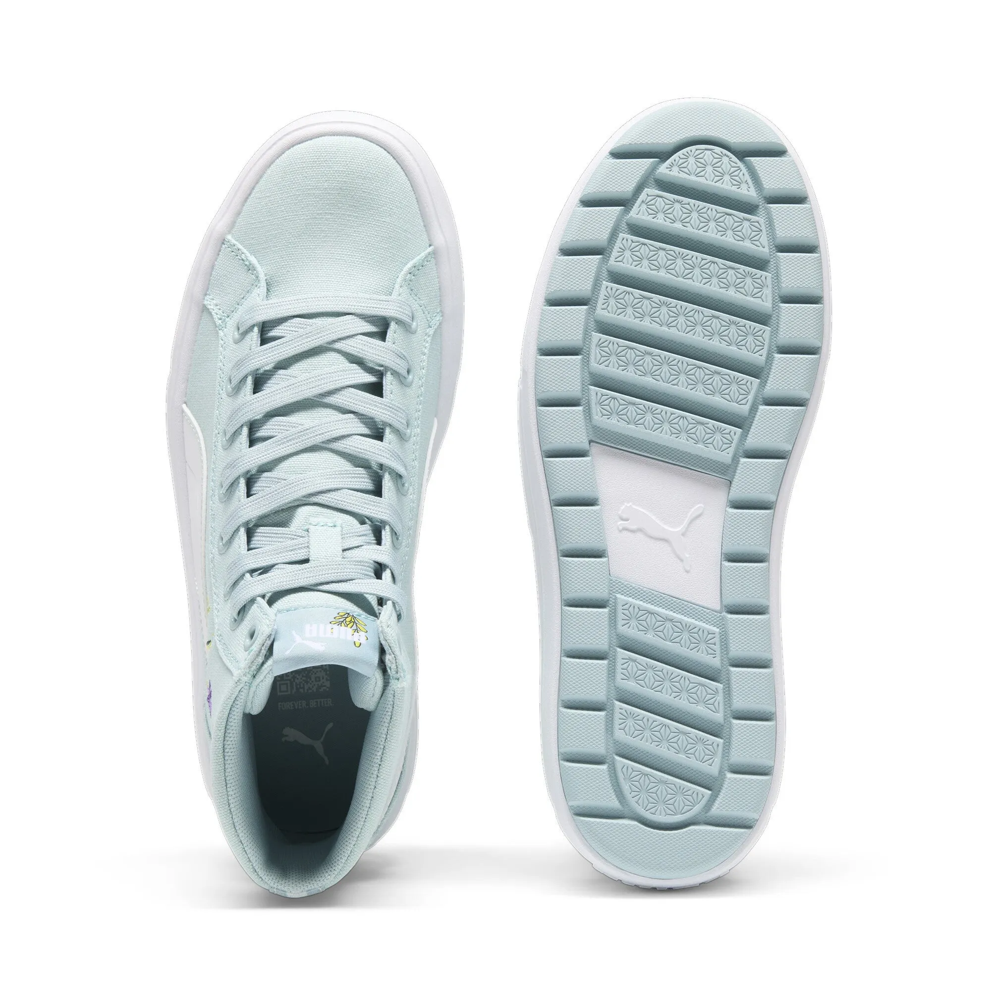 PUMA Women's Kaia 2.0 Mid Floral Sneakers