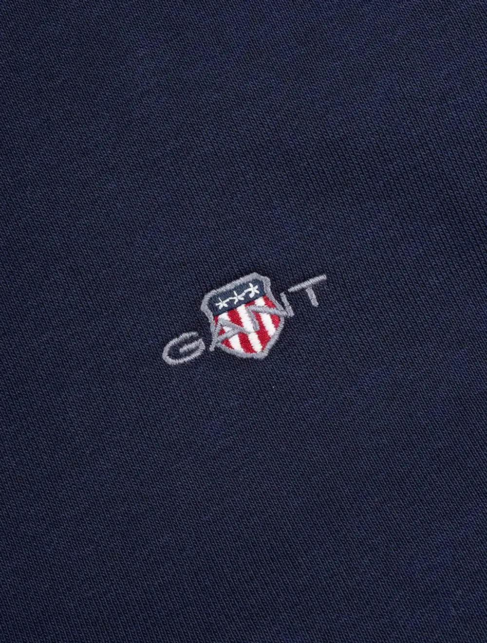 Regular Fit Shield Half Zip Sweatshirt Evening Blue