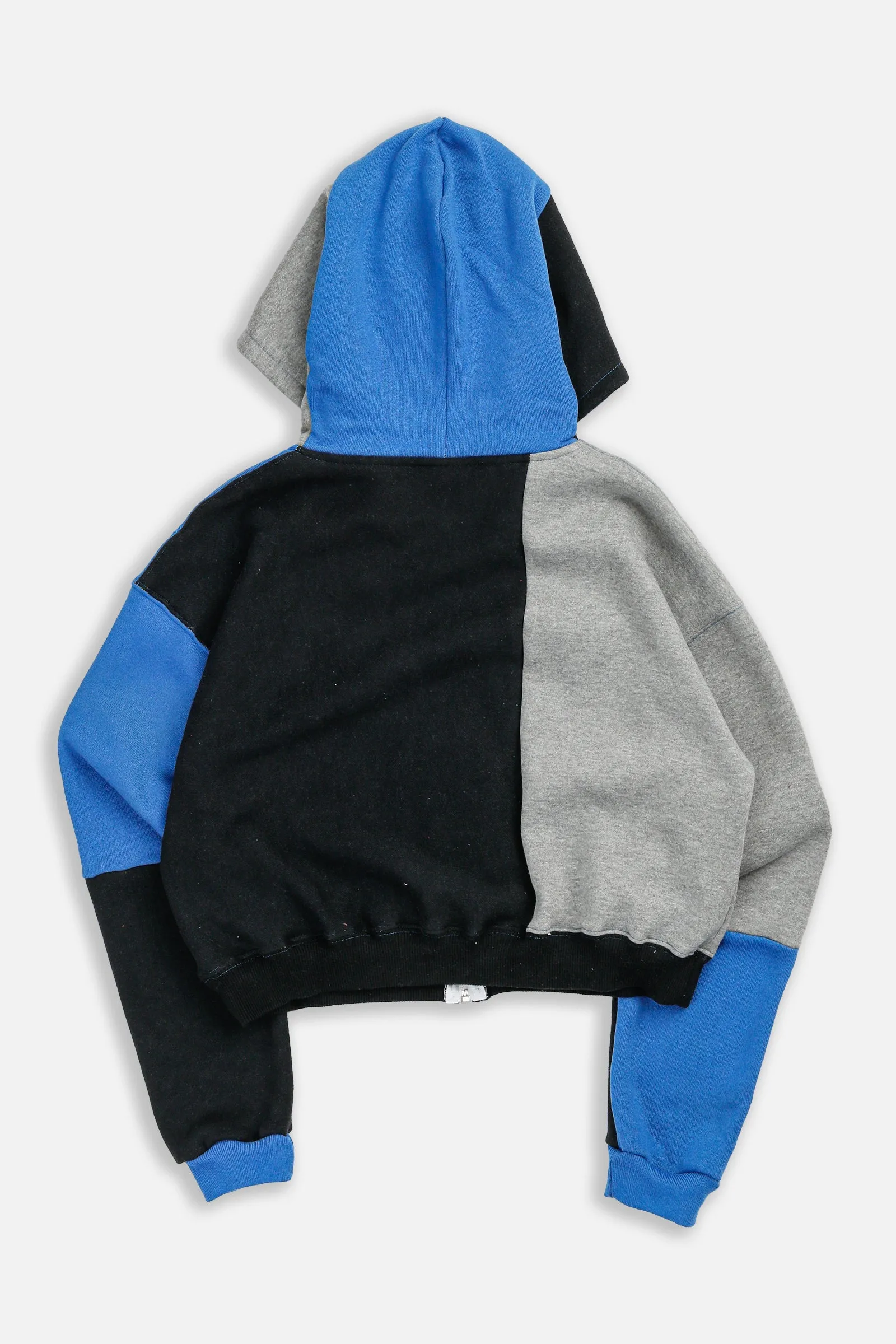 Rework Nike Crop Zip Hoodie - S
