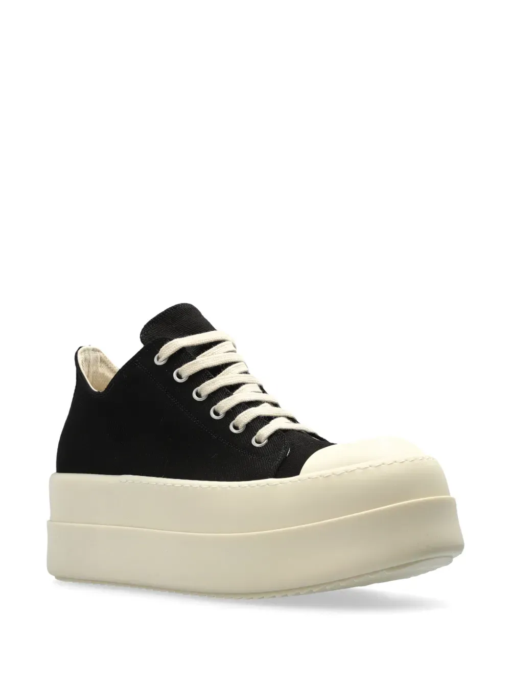 RICK OWENS DRKSHDW - Women Denim Double Bumper Low Sneakers Shoes_rick-owens-drksh