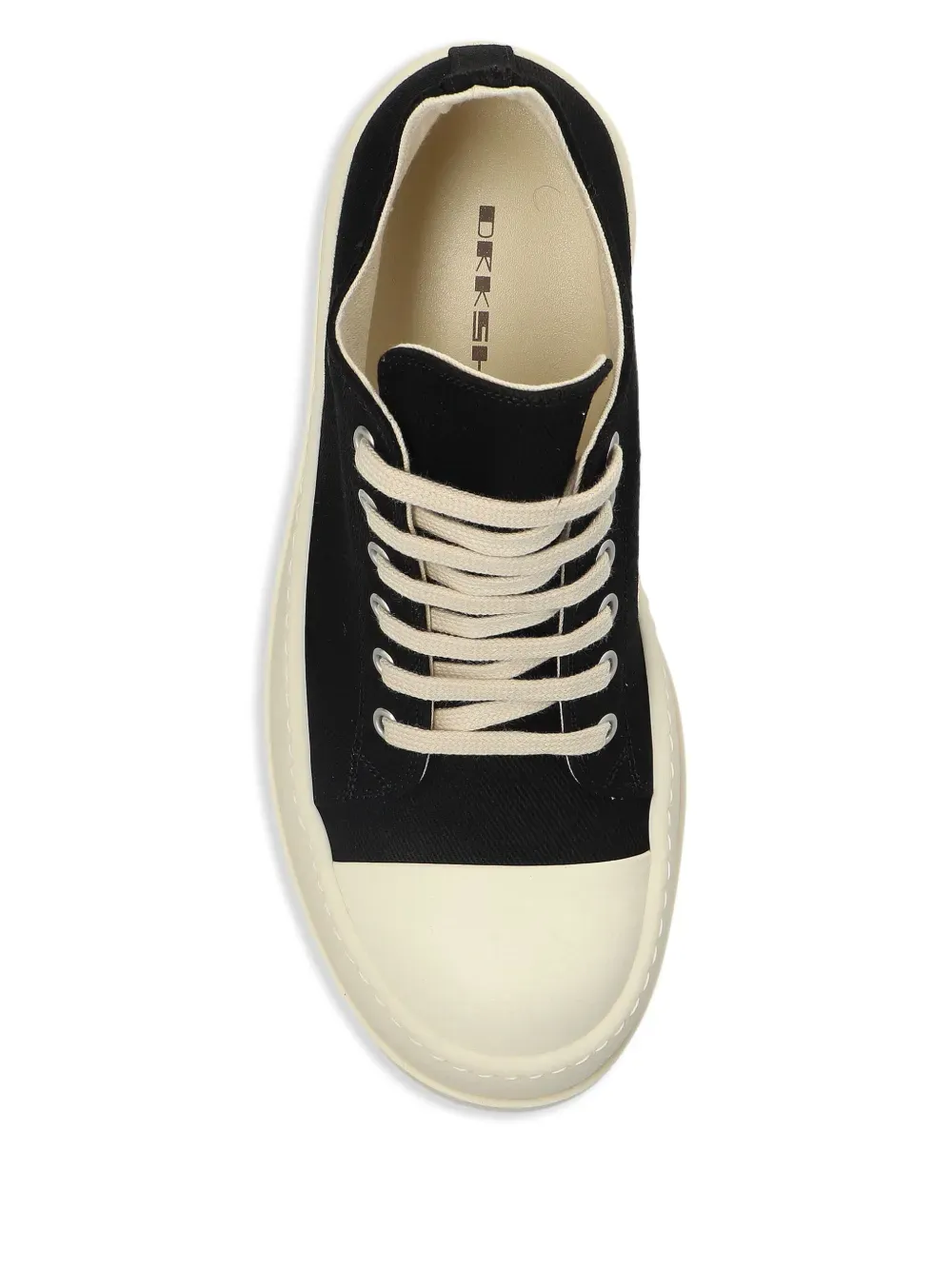 RICK OWENS DRKSHDW - Women Denim Double Bumper Low Sneakers Shoes_rick-owens-drksh