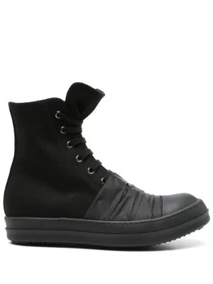 RICK OWENS DRKSHDW - Women Scarpe In Denim Hustler Sneakers Shoes_rick-owens-drksh