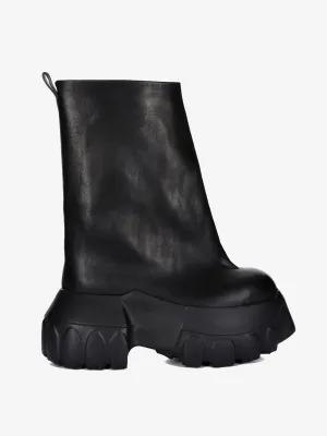 RICK OWENS - Men Flared Mega Tractor Boots Shoes_rick-owens