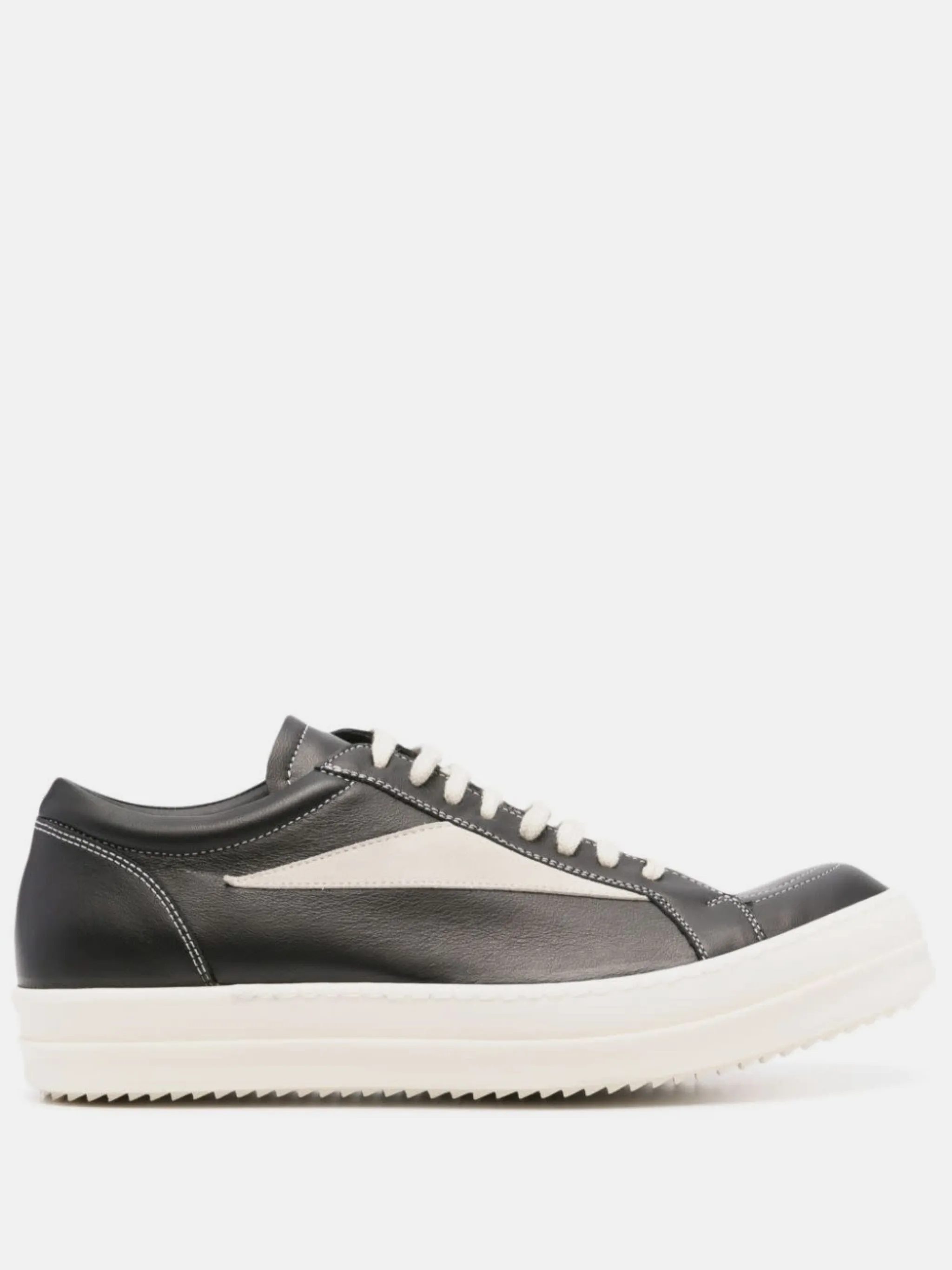 RICK OWENS - Men Leather Vintage Sneakers Shoes_rick-owens
