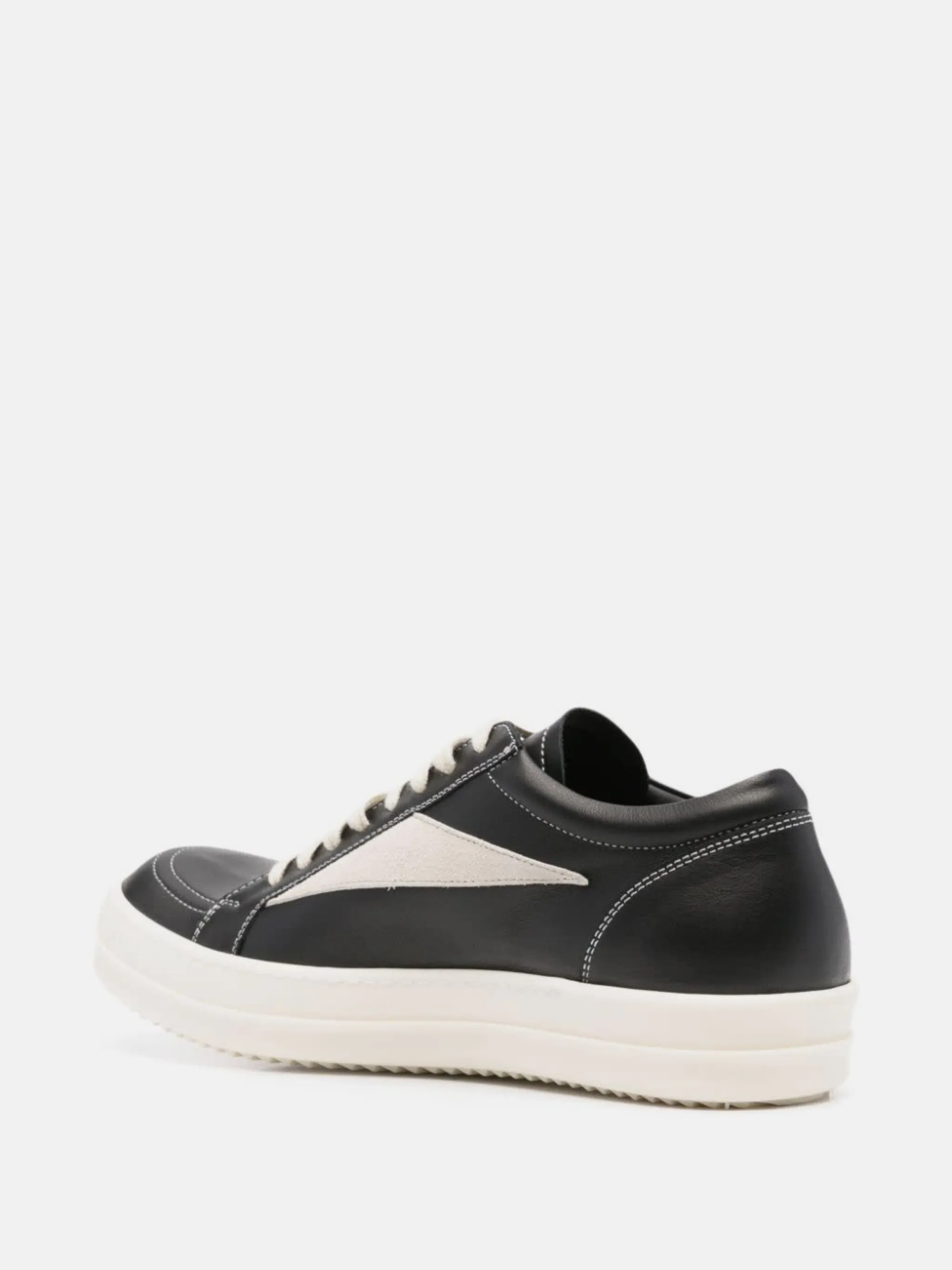 RICK OWENS - Men Leather Vintage Sneakers Shoes_rick-owens