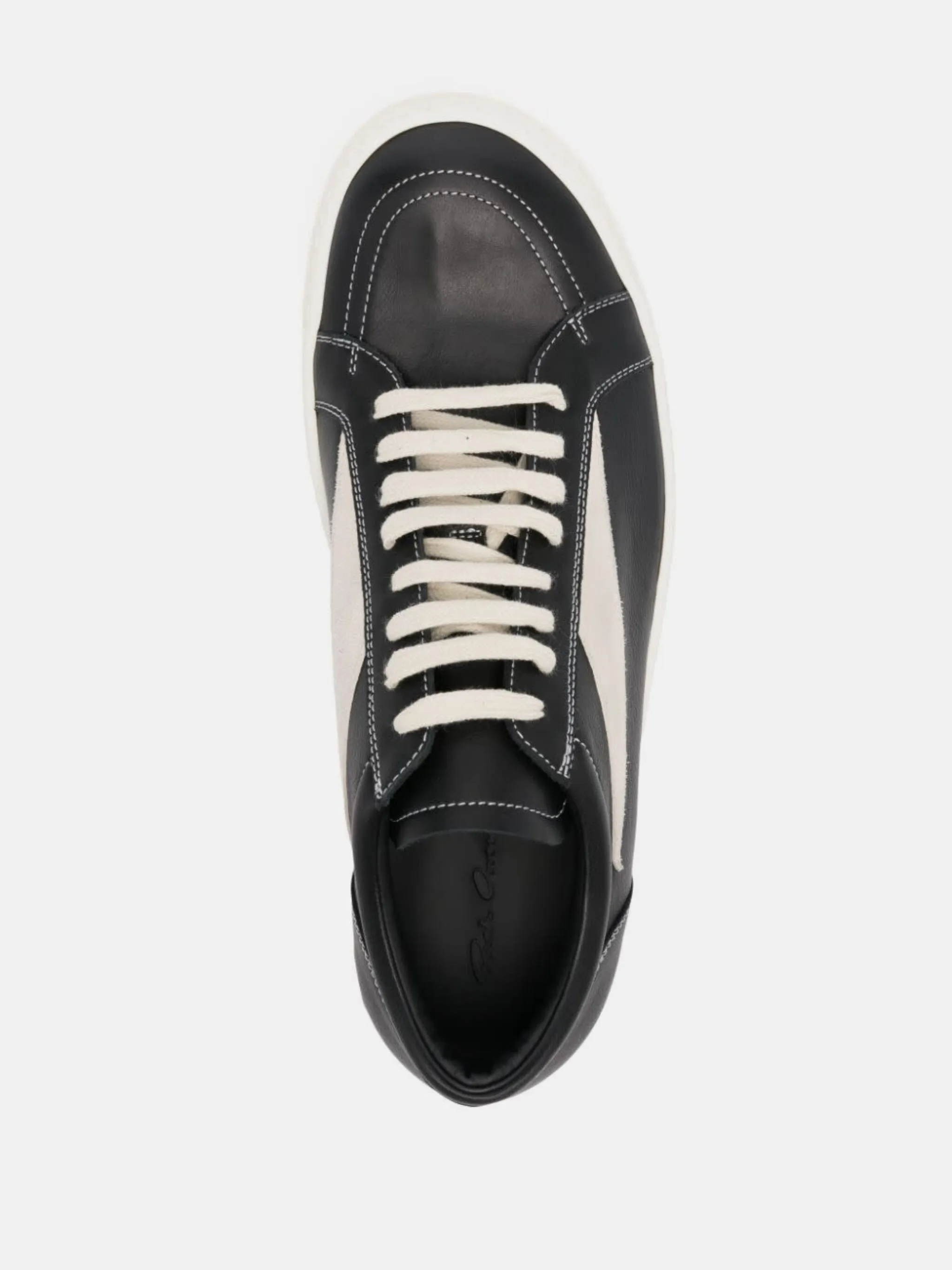 RICK OWENS - Men Leather Vintage Sneakers Shoes_rick-owens