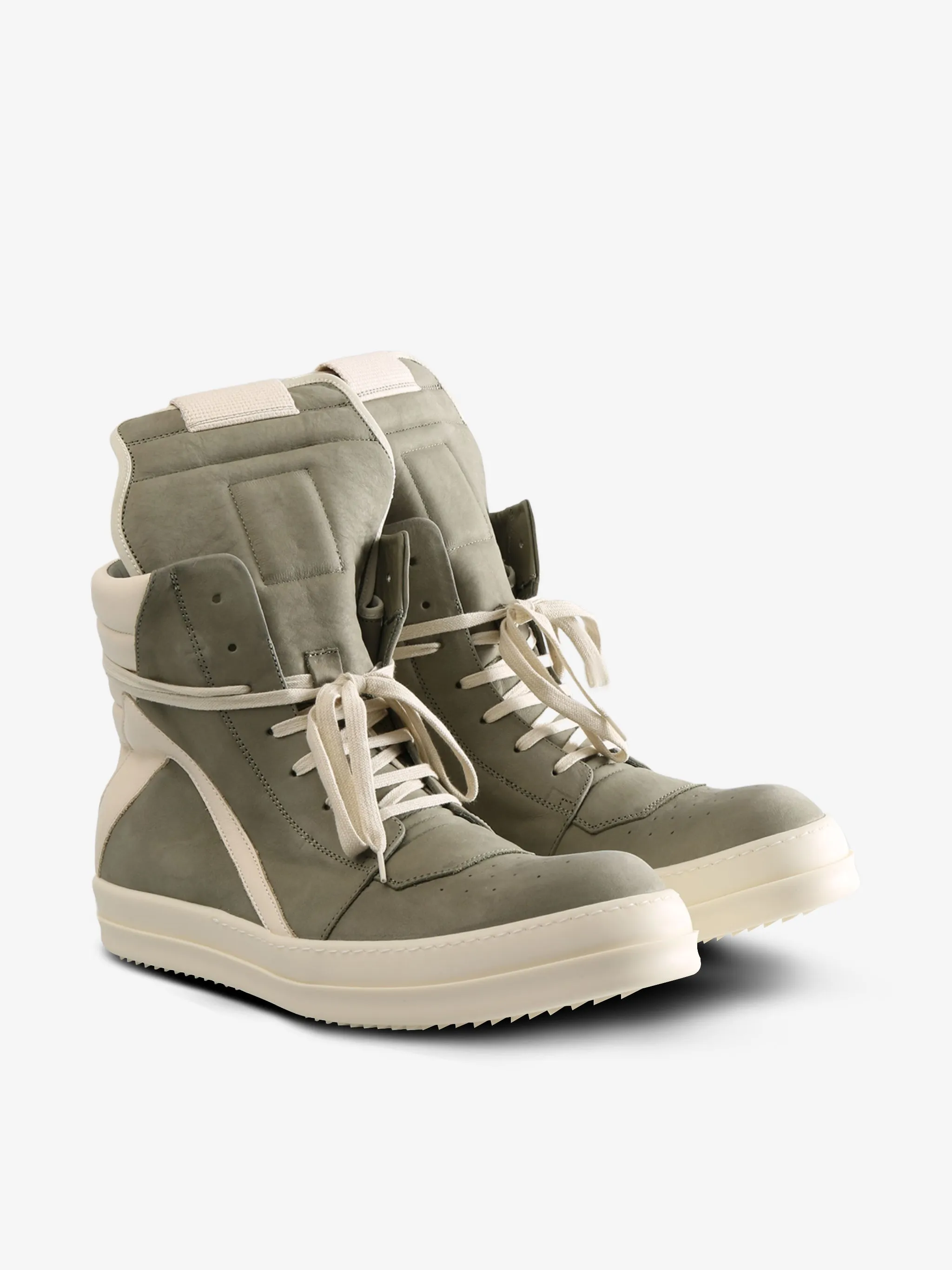 RICK OWENS - Men Scarpe In Pelle Geobasket Shoes_rick-owens