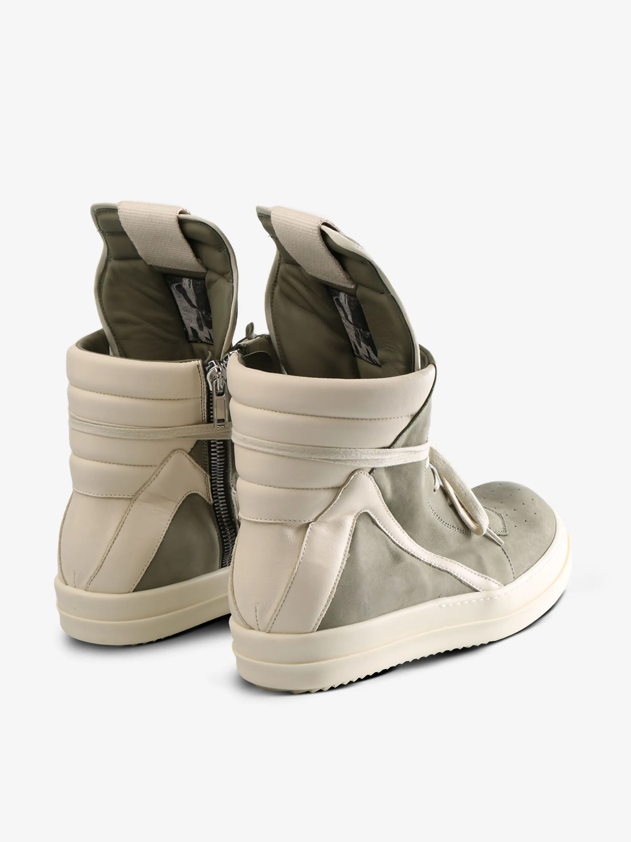 RICK OWENS - Men Scarpe In Pelle Geobasket Shoes_rick-owens