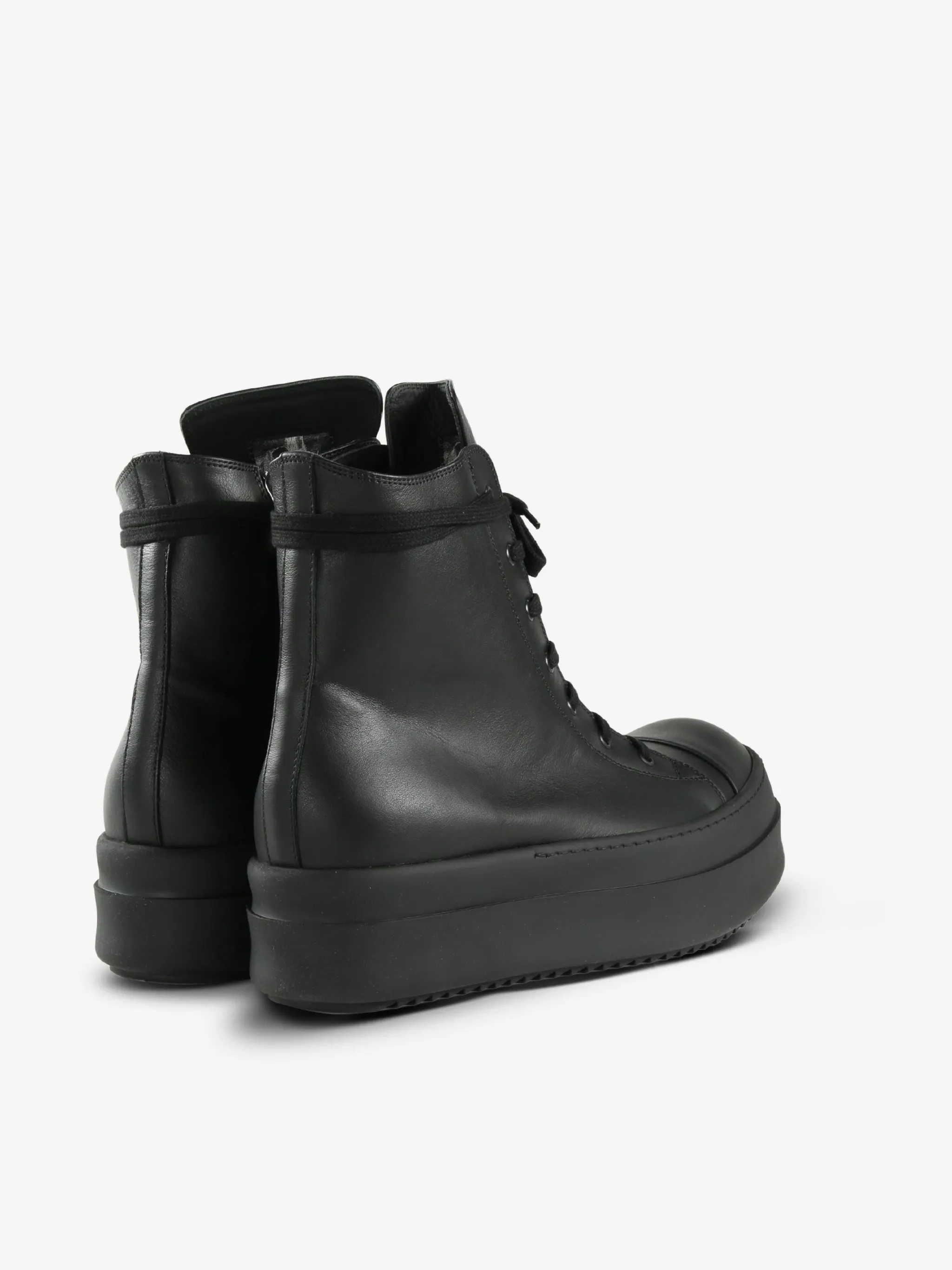 RICK OWENS - Men Scarpe In Pelle Mega Bumper Sneakers Shoes_rick-owens
