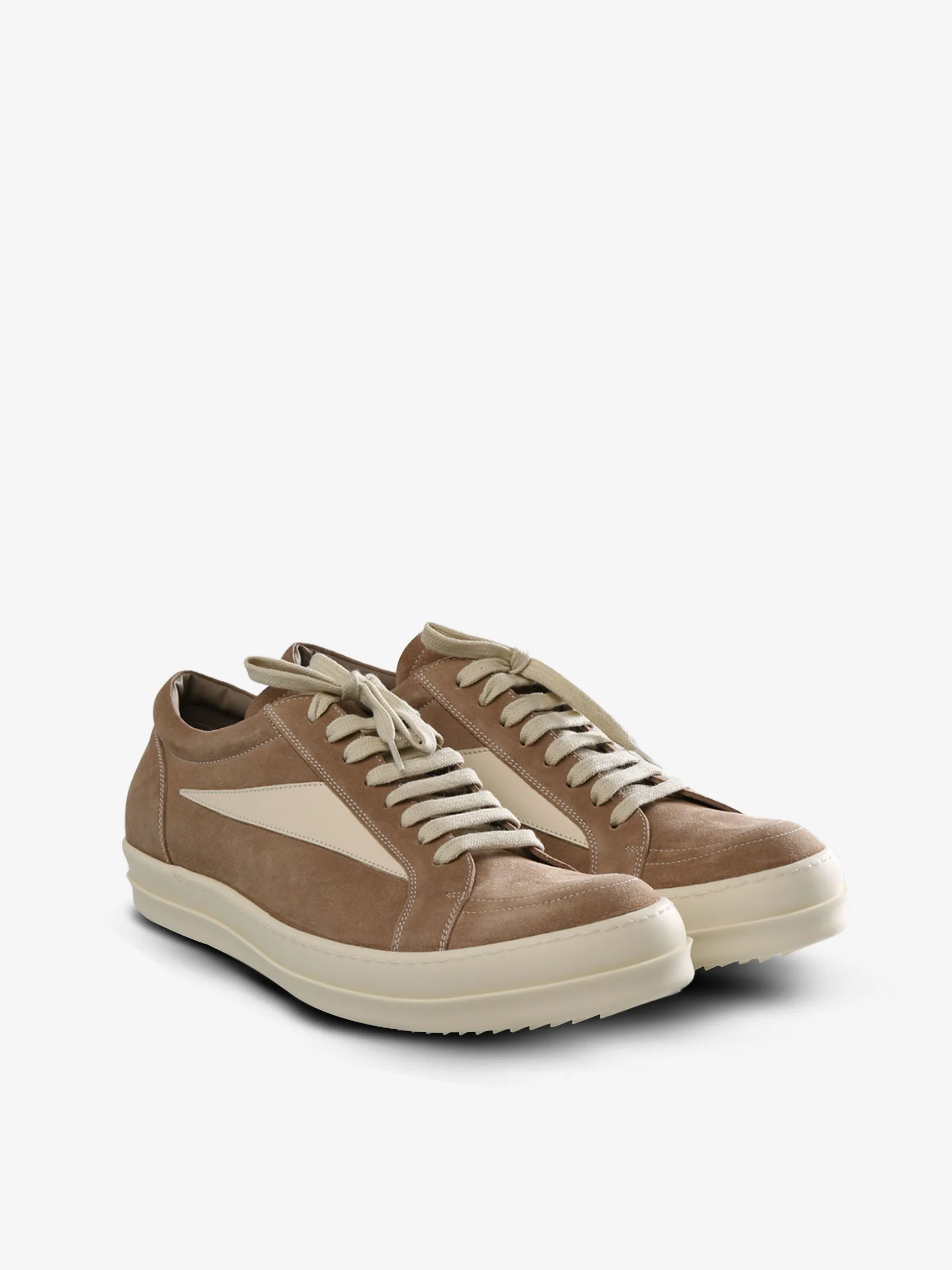 RICK OWENS - Men Scarpe In Pelle Vintage Sneaks Shoes_rick-owens