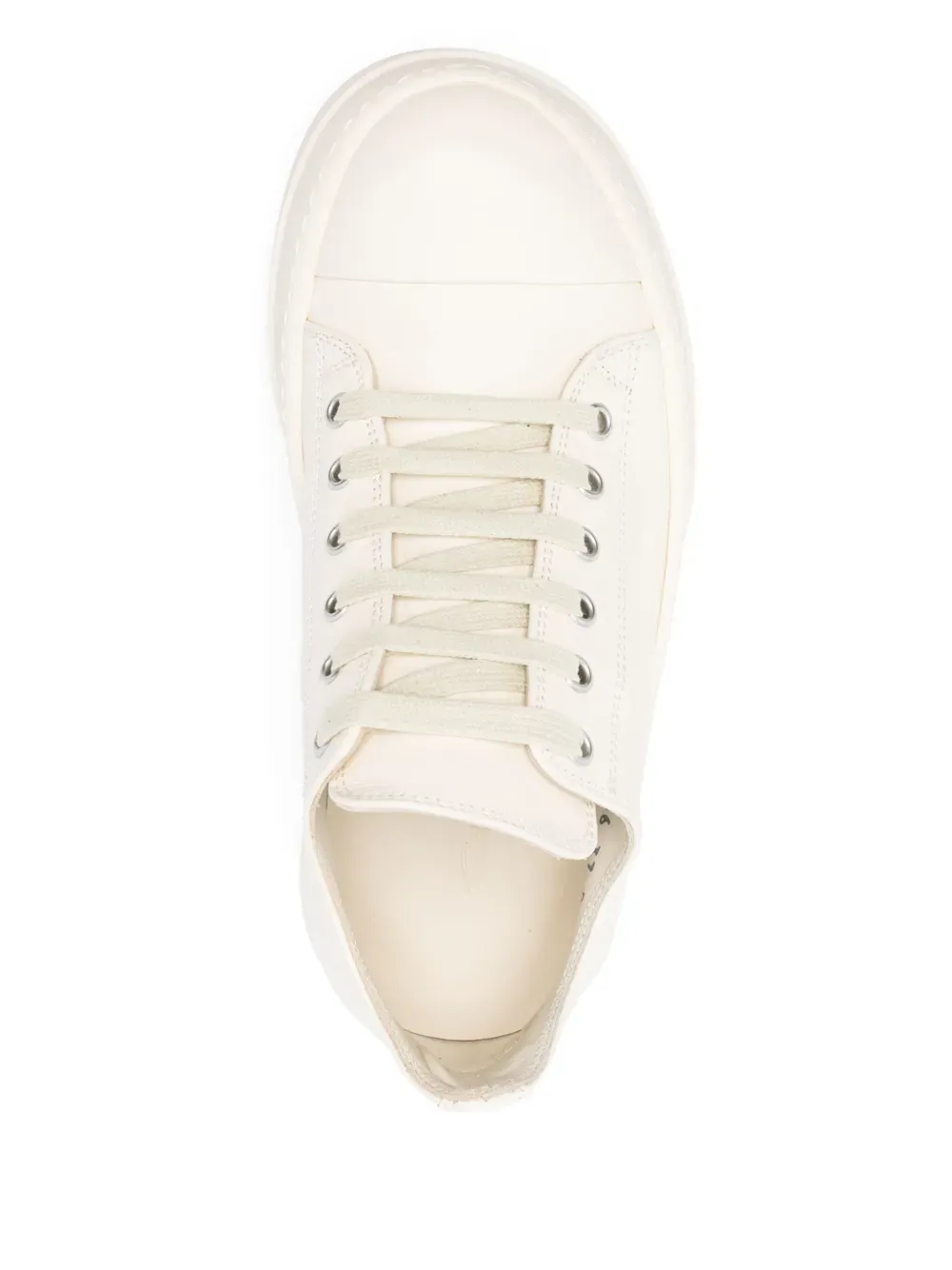 RICK OWENS - Women Leather Mega Bumper Low Sneakers Shoes_rick-owens
