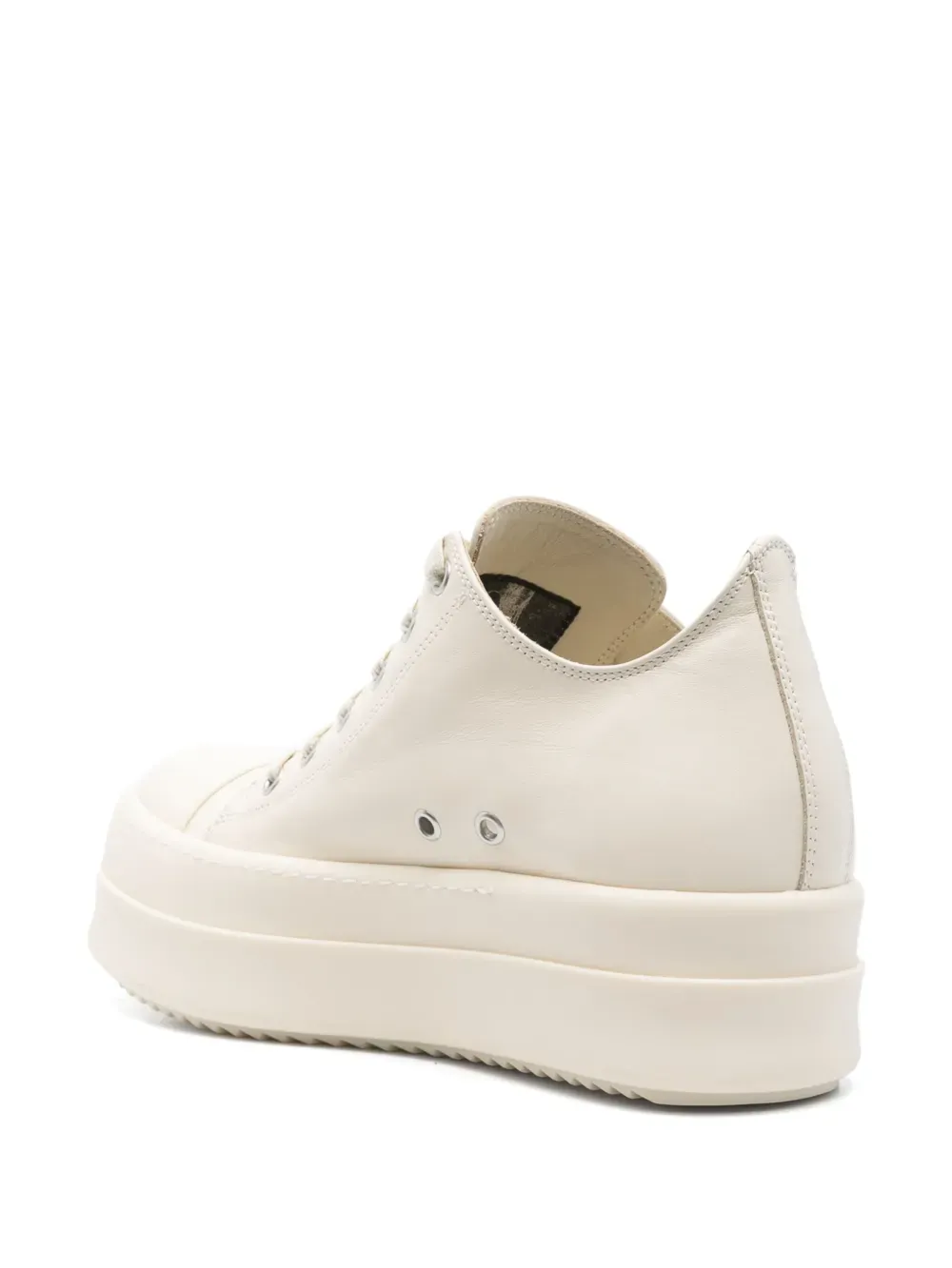 RICK OWENS - Women Leather Mega Bumper Low Sneakers Shoes_rick-owens