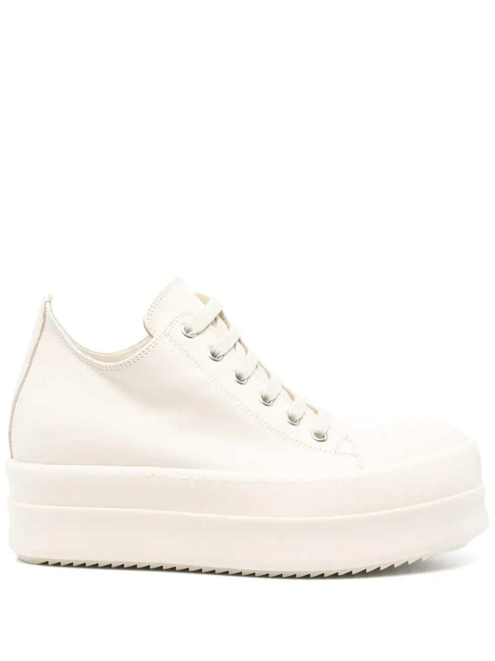 RICK OWENS - Women Leather Mega Bumper Low Sneakers Shoes_rick-owens