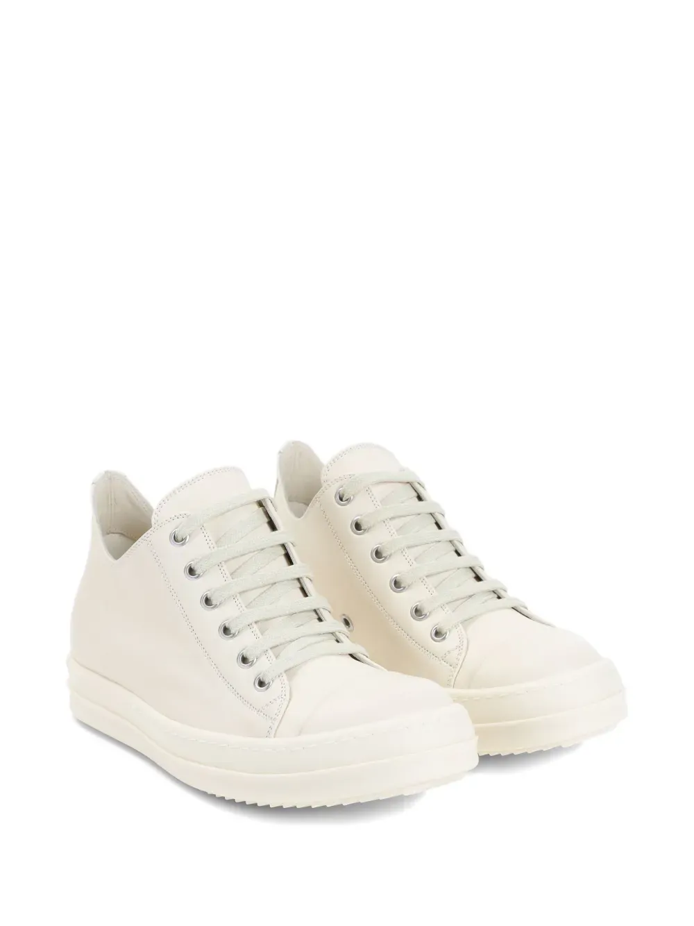 RICK OWENS - Women Scarpe In Pelle Low Sneakers Shoes_rick-owens