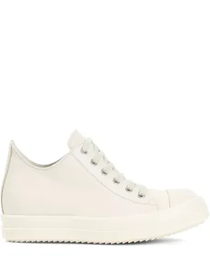 RICK OWENS - Women Scarpe In Pelle Low Sneakers Shoes_rick-owens