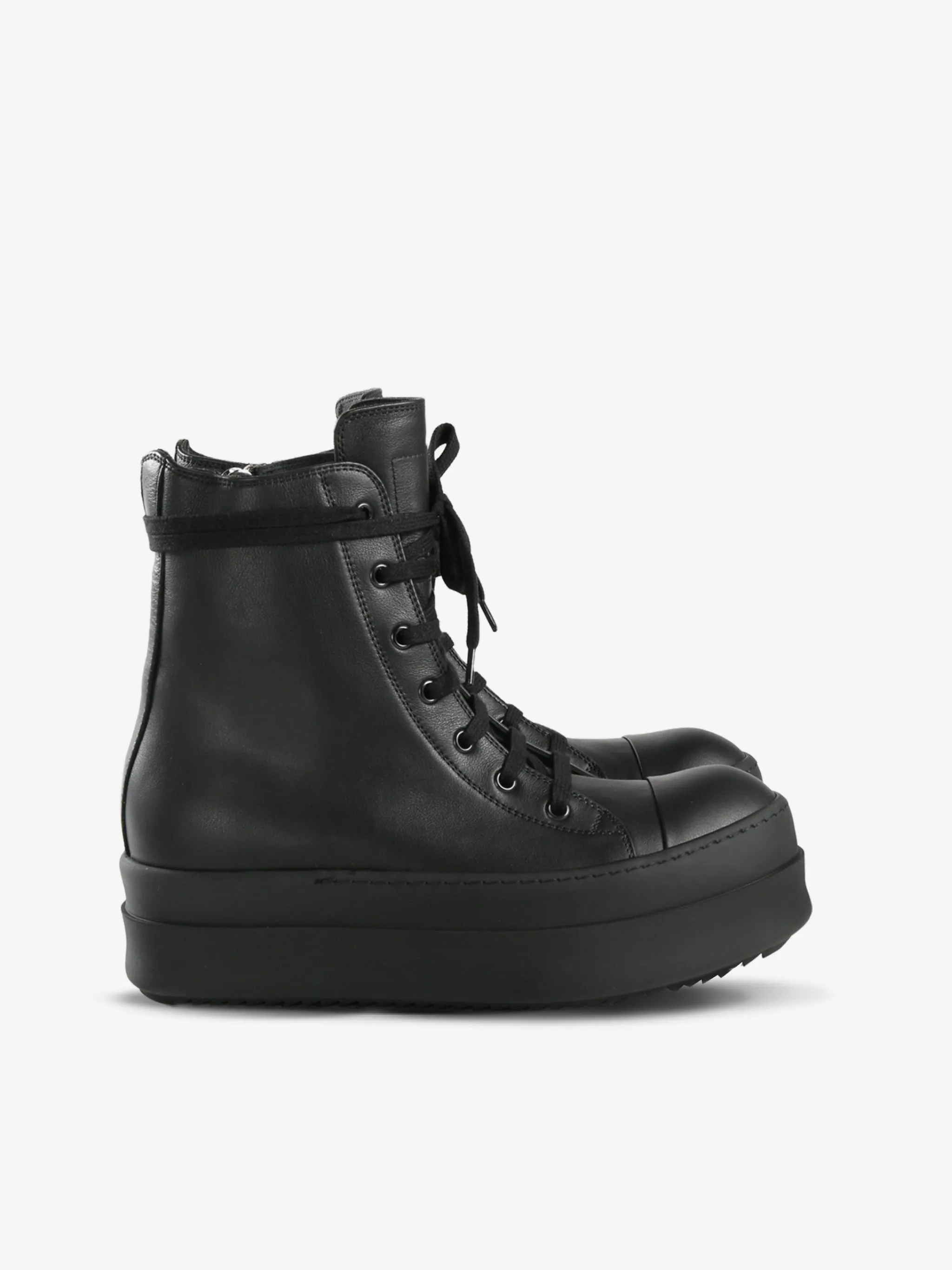 RICK OWENS - Women Scarpe In Pelle Mega Bumper Sneakers Shoes_rick-owens