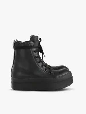 RICK OWENS - Women Scarpe In Pelle Mega Bumper Sneakers Shoes_rick-owens