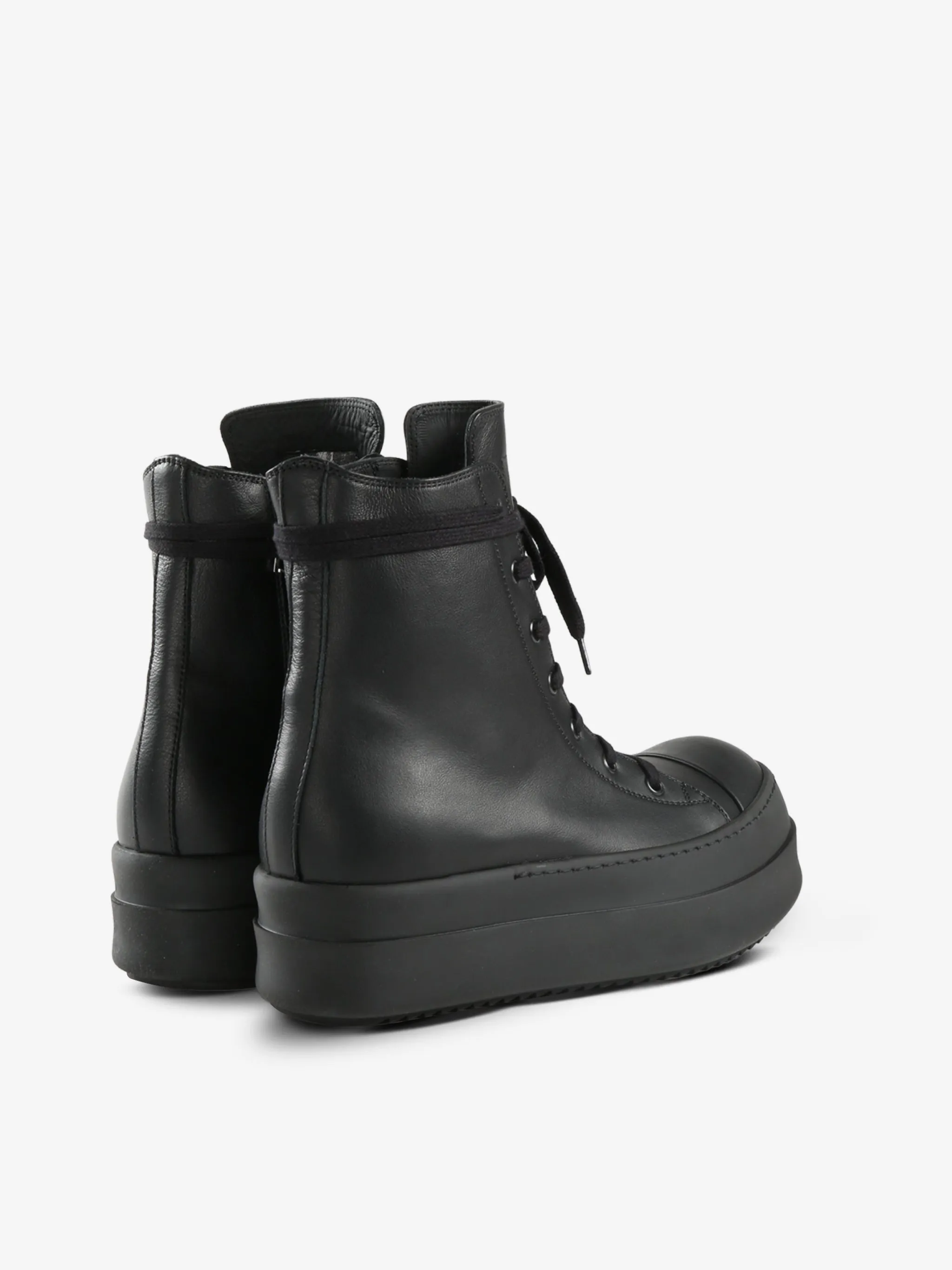 RICK OWENS - Women Scarpe In Pelle Mega Bumper Sneakers Shoes_rick-owens