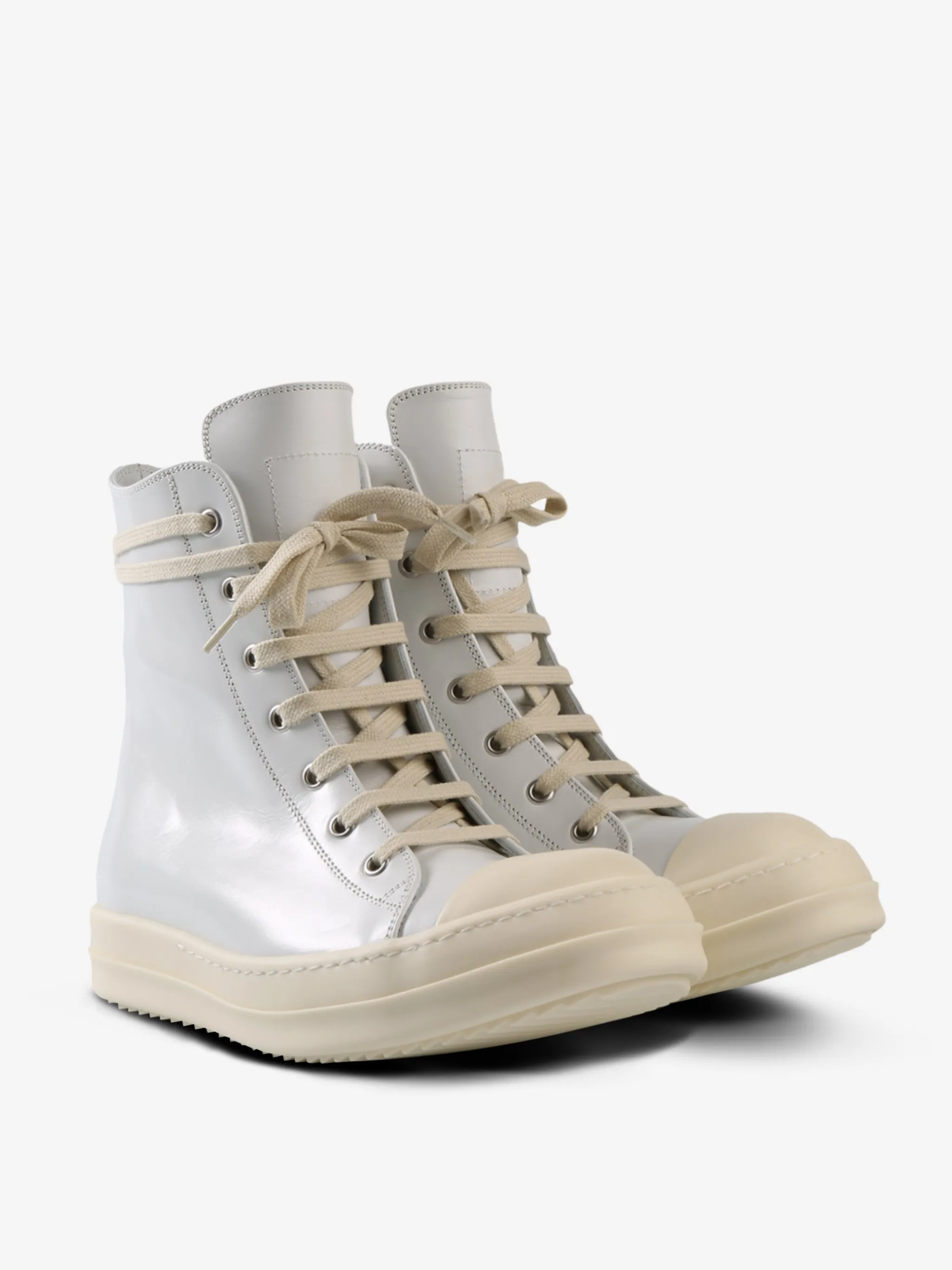 RICK OWENS - Women Scarpe In Pelle Sneakers Shoes_rick-owens