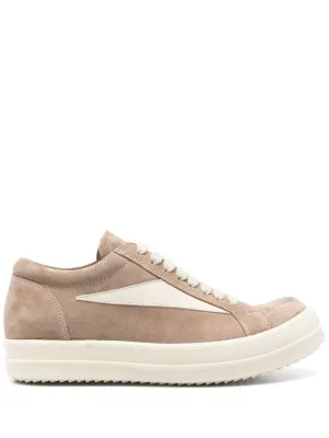 RICK OWENS - Women Scarpe In Pelle Vintage Sneakers Shoes_rick-owens