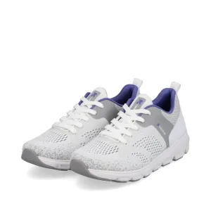Rieker Shoes 40410-80 weiss-quartz/clear/beton