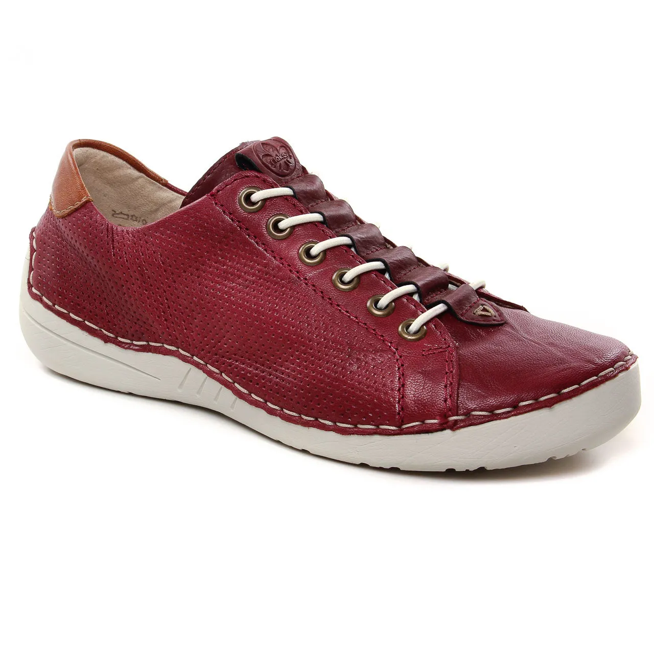 Rieker Shoes 52585-35 Wine Bungee Sneaker