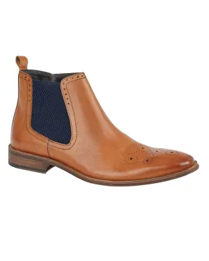 Roamers Mens Gusset Inside Zip Ankle Boots Roamers Shoes