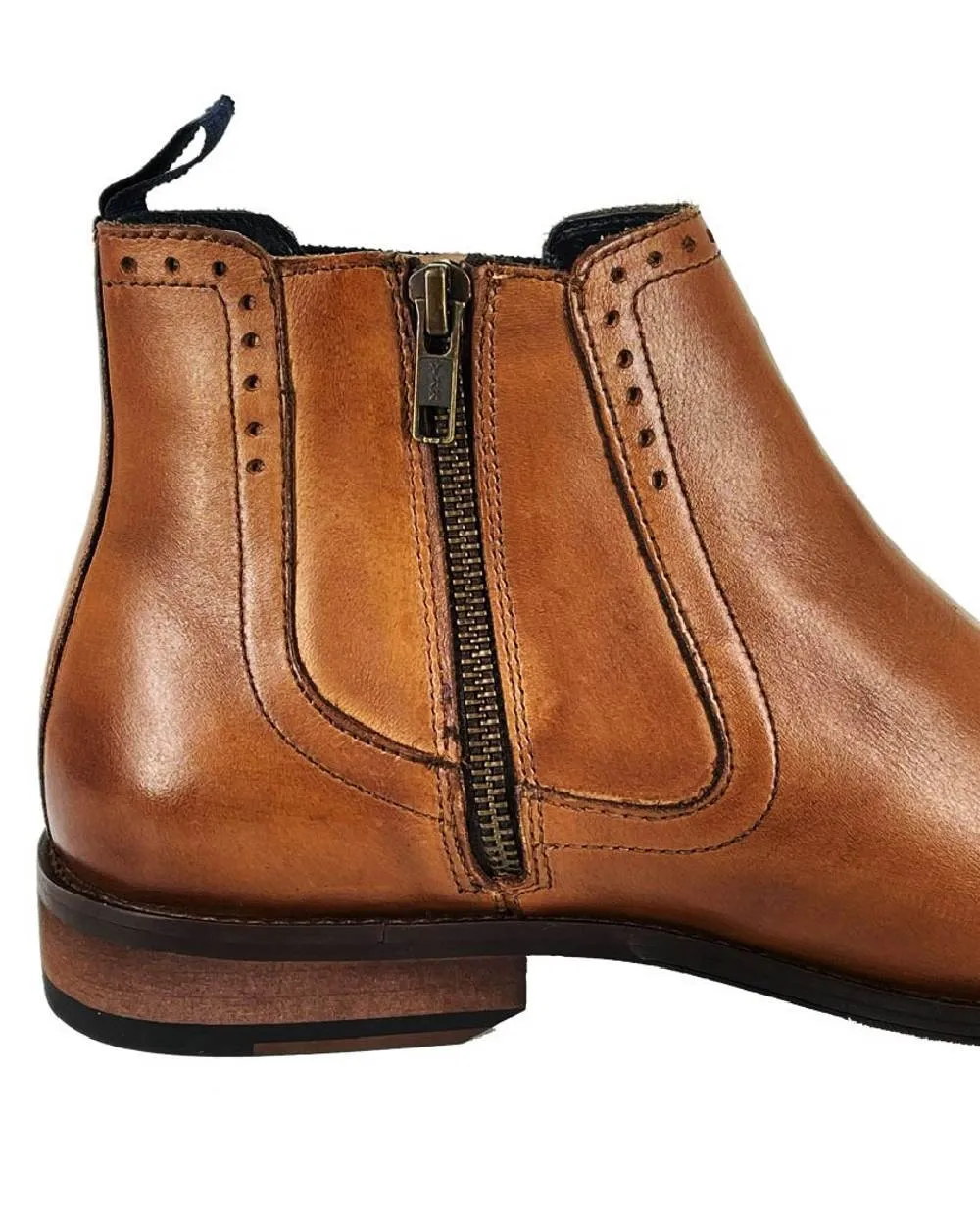 Roamers Mens Gusset Inside Zip Ankle Boots Roamers Shoes