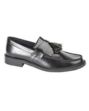Roamers Mens Toggle Saddle Loafers Roamers Shoes