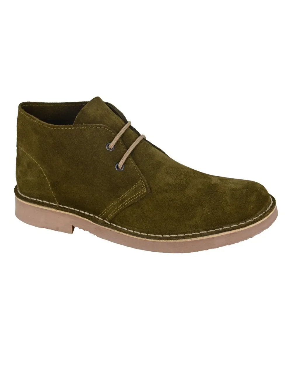 Roamers Round Toe Desert Boots Roamers Shoes