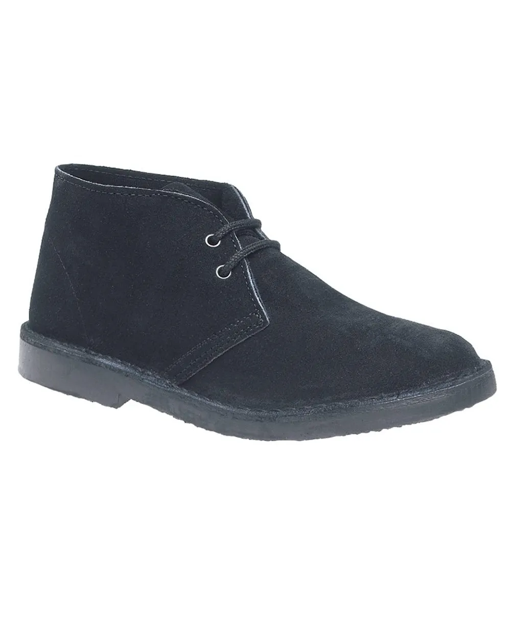 Roamers Round Toe Desert Boots Roamers Shoes