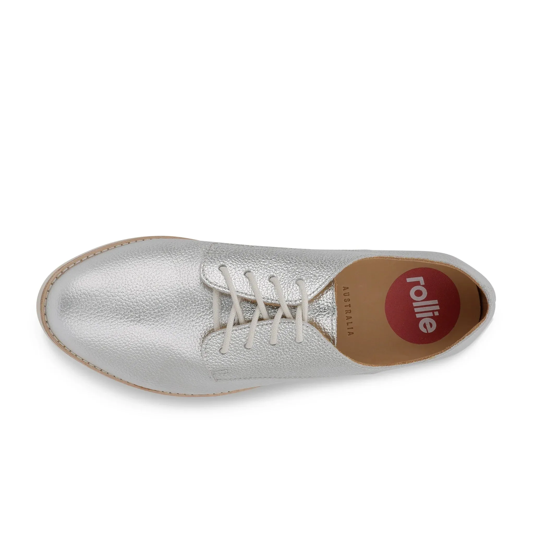 Rollie Derby Super Soft Silver Shoes_Rollie