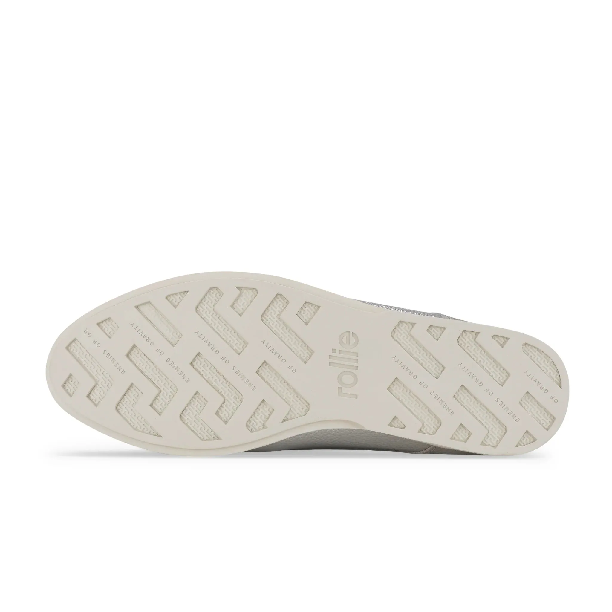 Rollie Derby Super Soft Silver Shoes_Rollie
