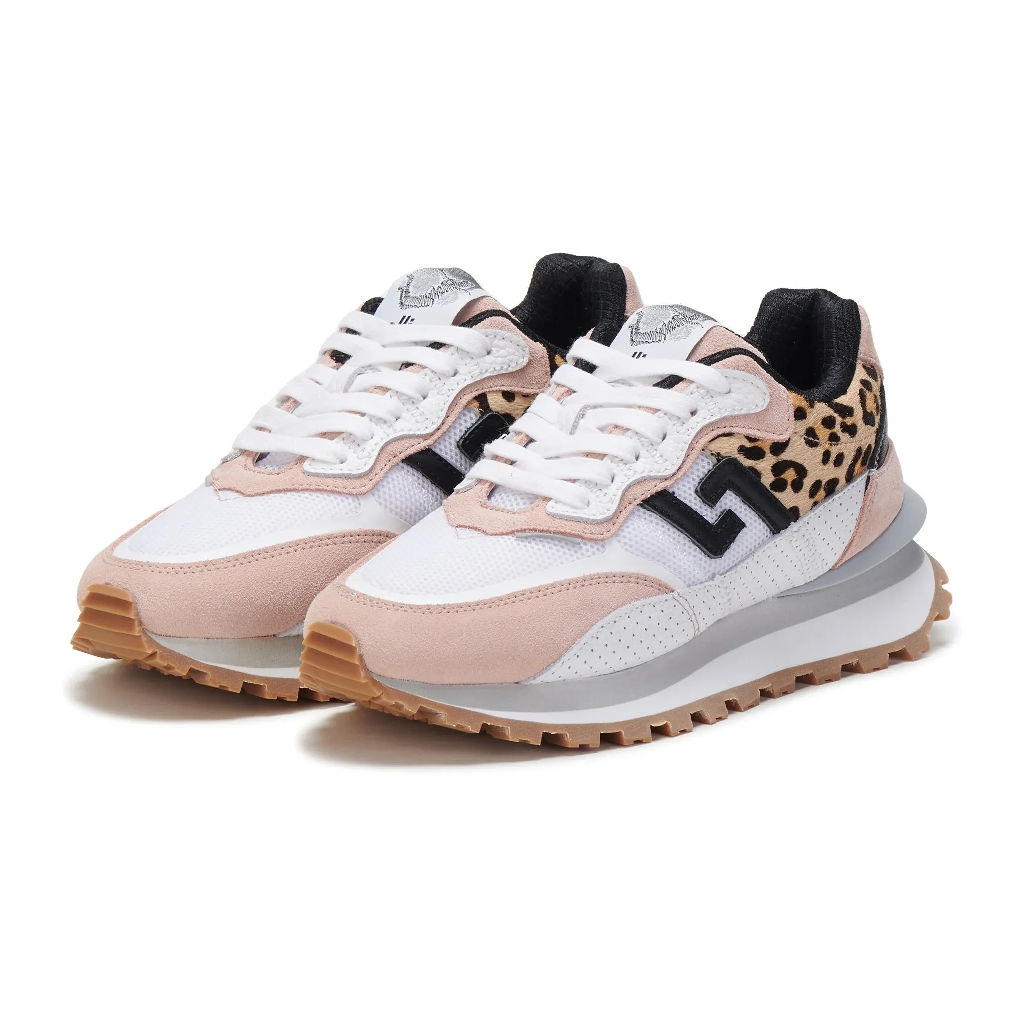 Rollie Kentu Pastel Leopard Shoes_Rollie