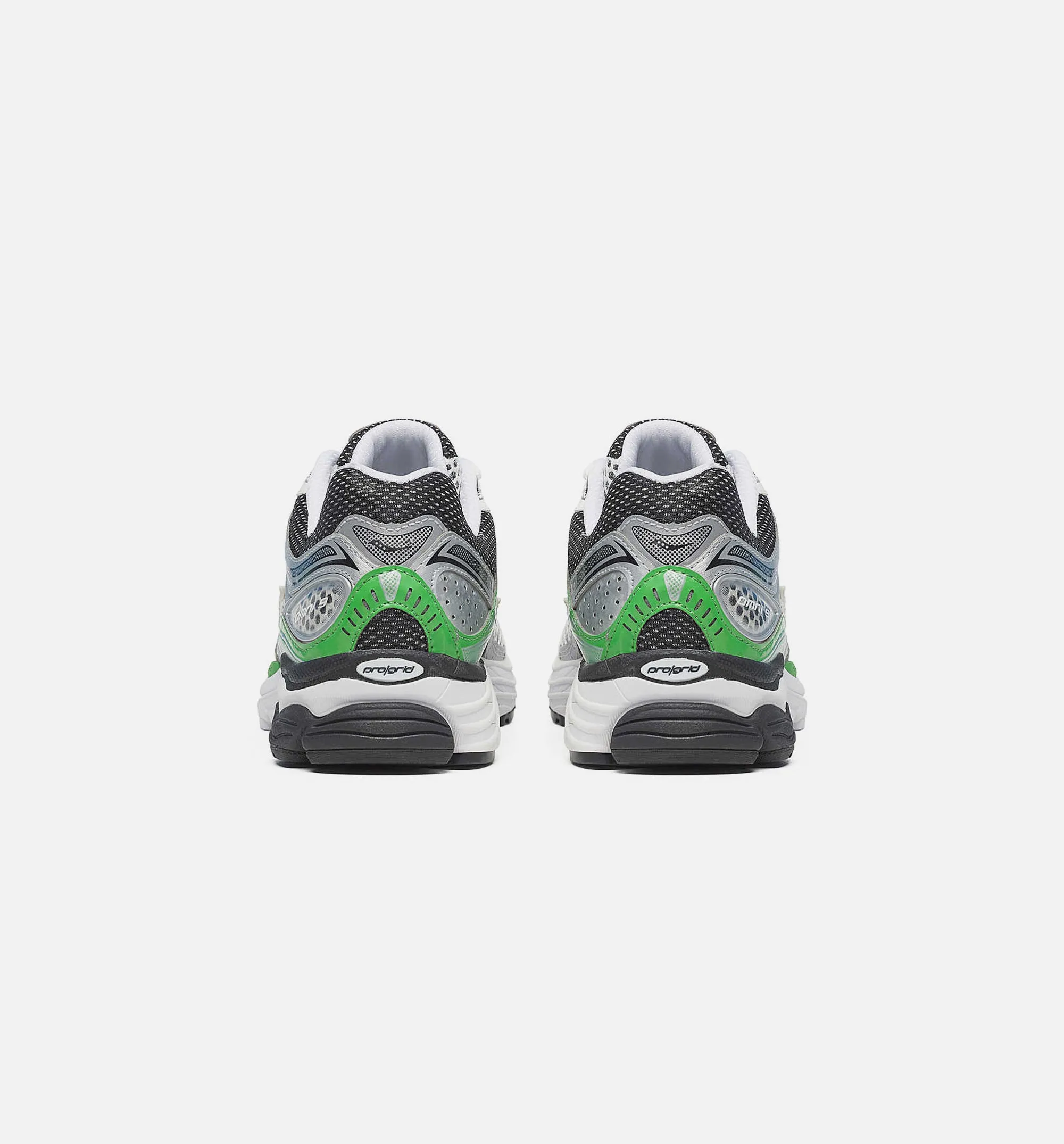 Saucony Shoes Progrid Omni 9 Mens Lifestyle Shoe - Silver/Green