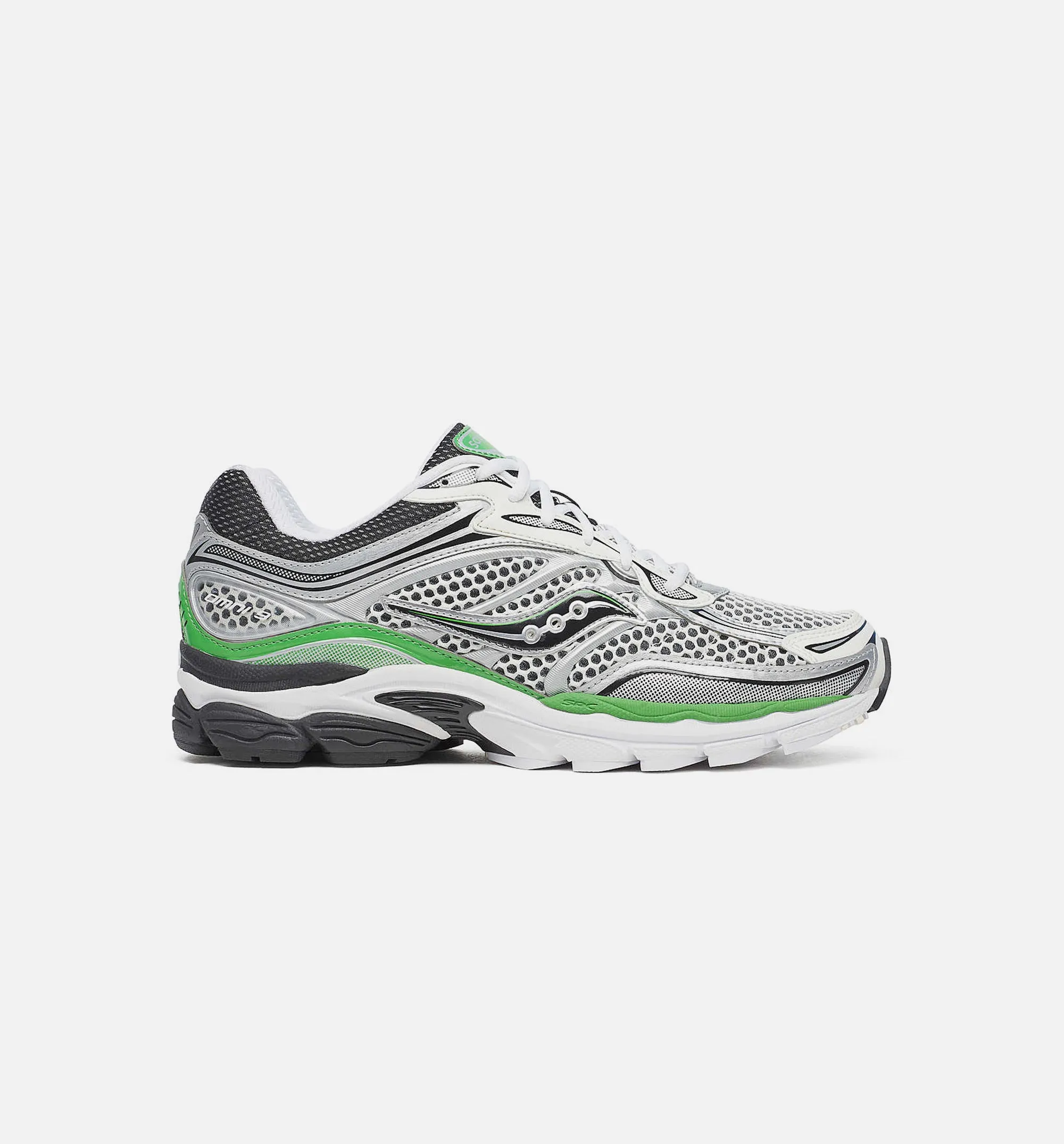 Saucony Shoes Progrid Omni 9 Mens Lifestyle Shoe - Silver/Green