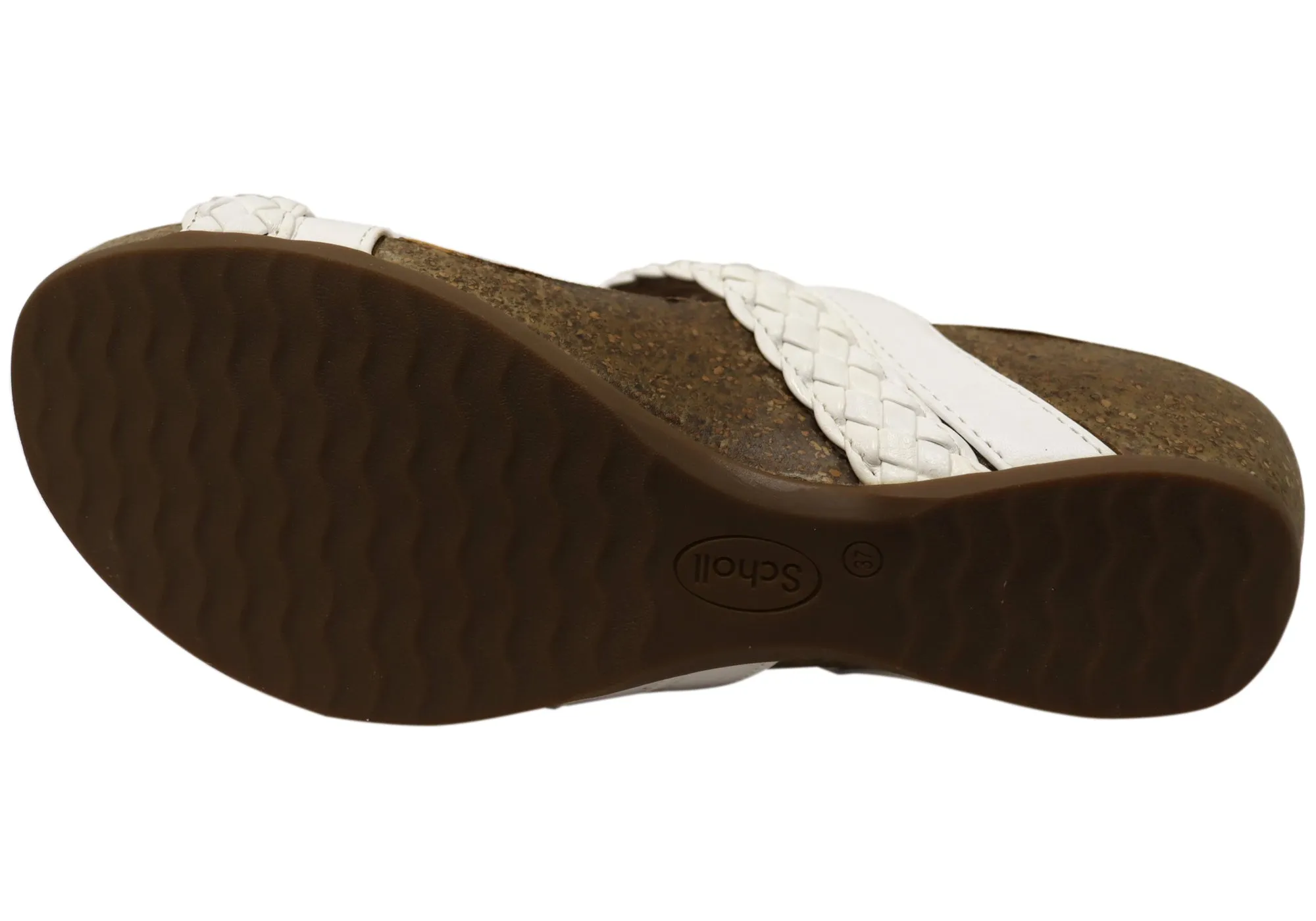 Scholl Orthaheel Jane Womens Comfortable Wedge Slides Sandals Scholl Orthaheel Shoes